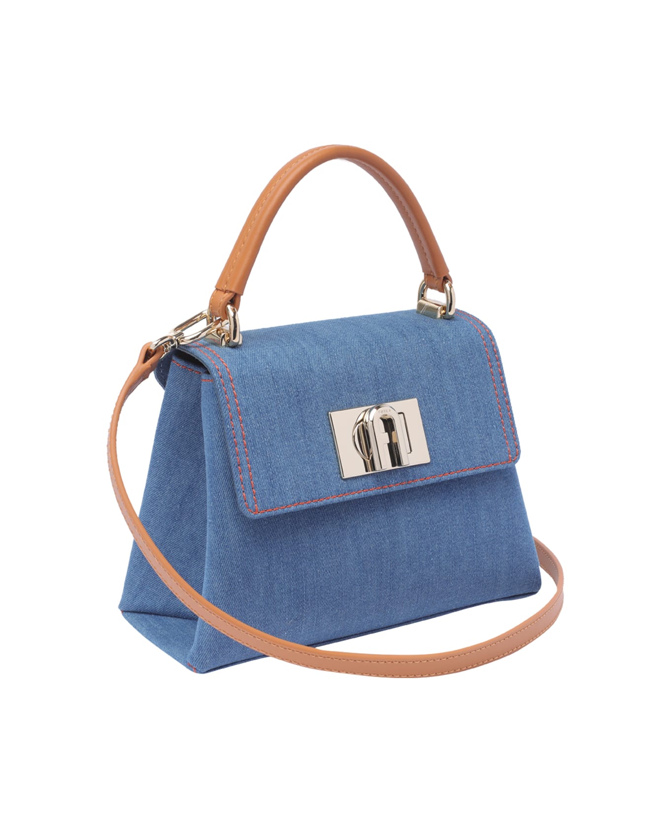Furla Mini Furla 1927 Handbag - Mediterranean blue