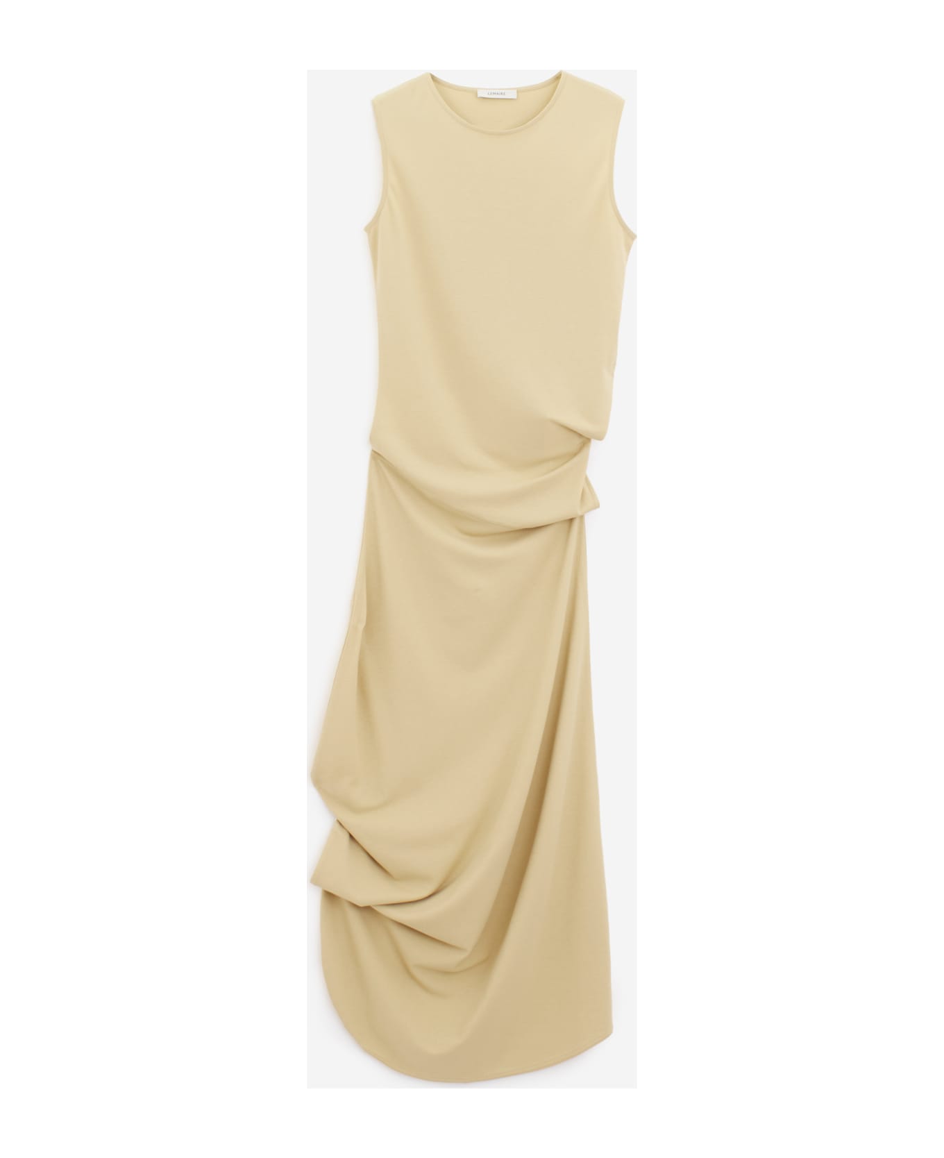 Lemaire Fitted Twisted Dress - sand