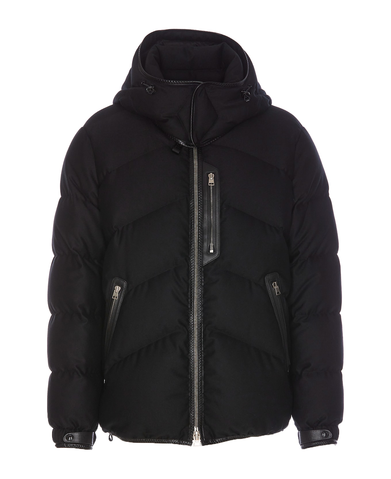 Tom Ford Outerwear Down Jacket - Black