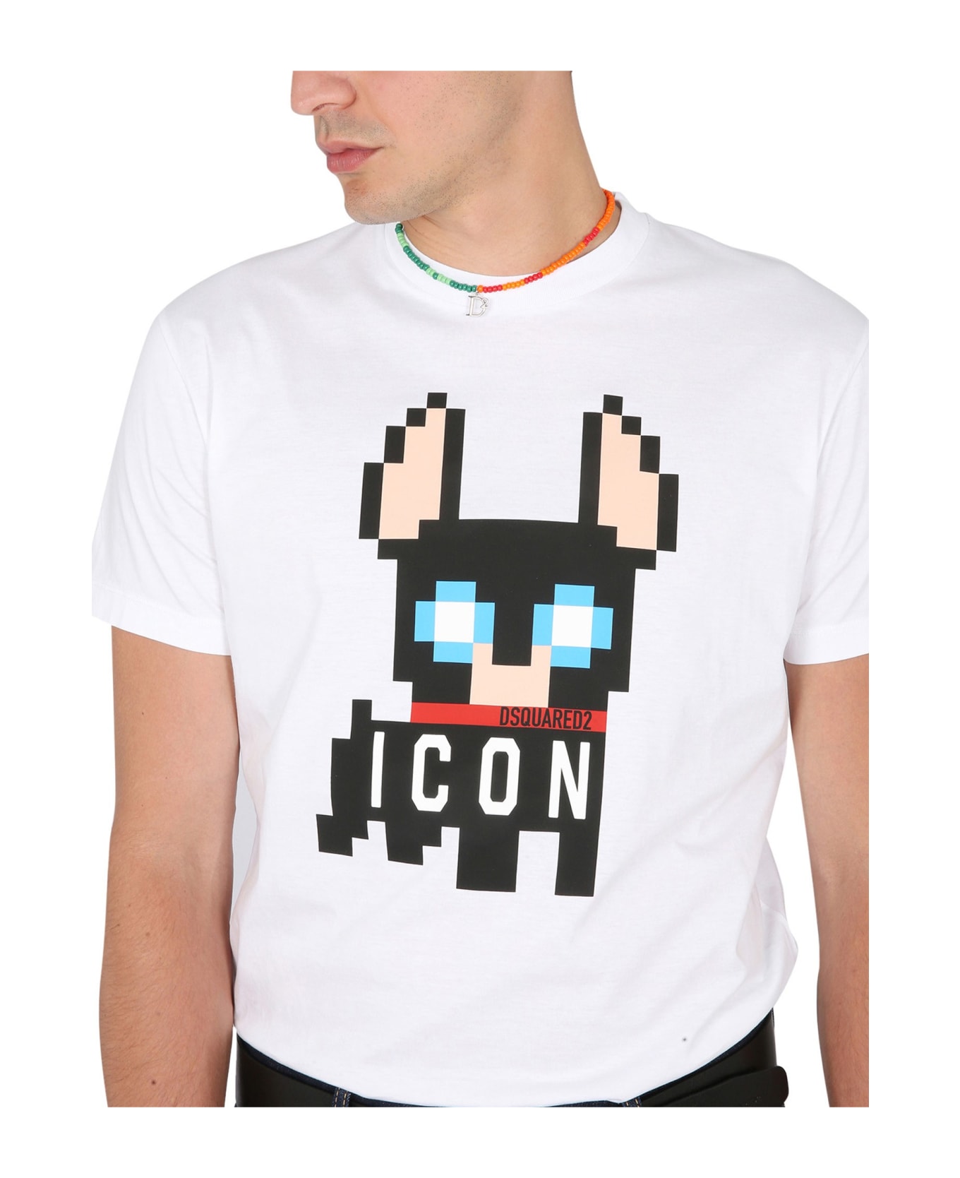 Dsquared2 Icon Ciro Cool T-shirt - White シャツ