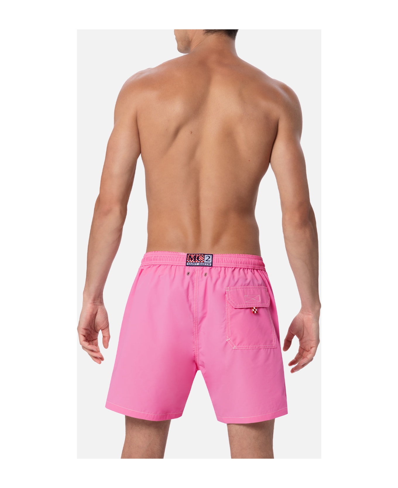 MC2 Saint Barth Pink Classic Light Swim Shorts Patmos - PINK