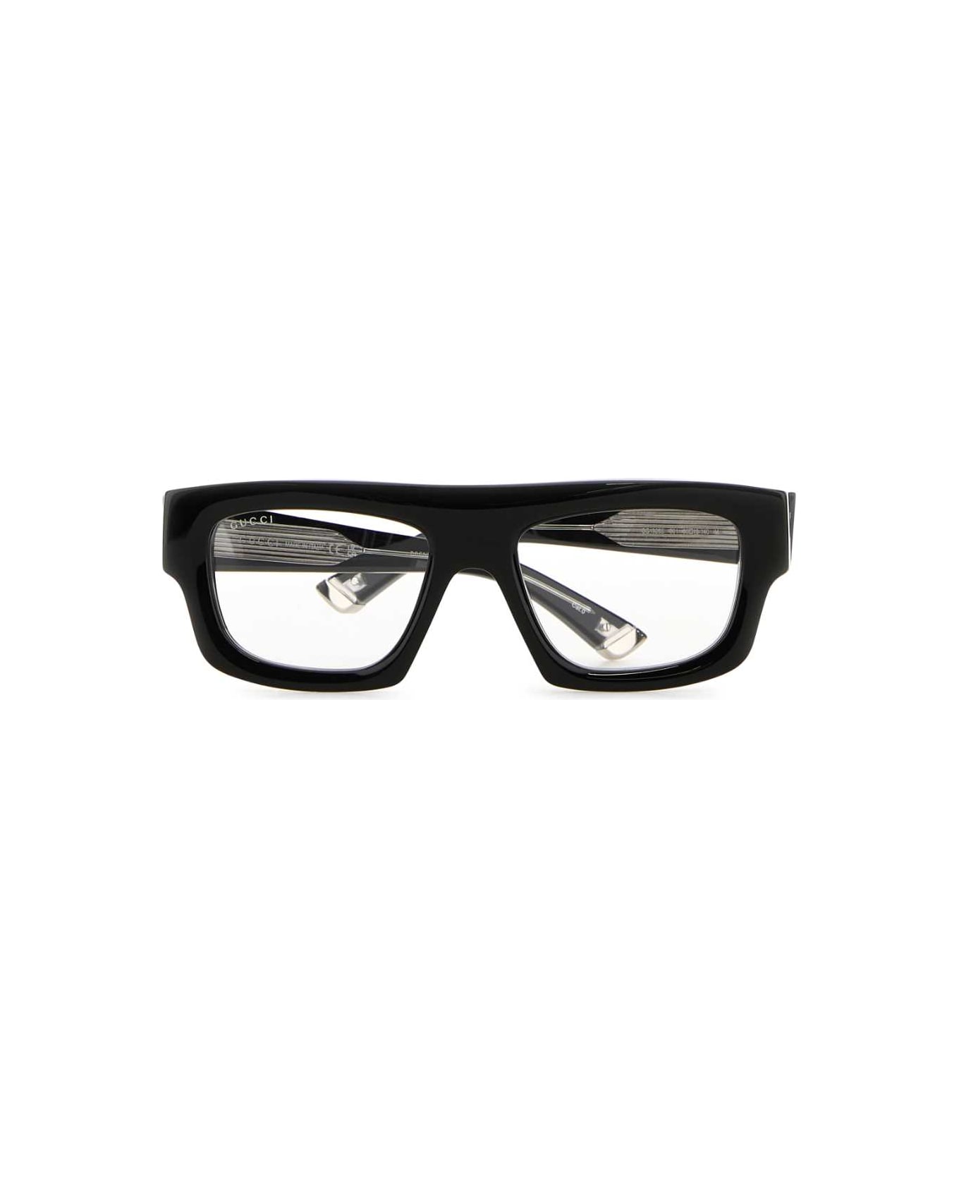 Gucci Black Acetate Sunglasses - LACK