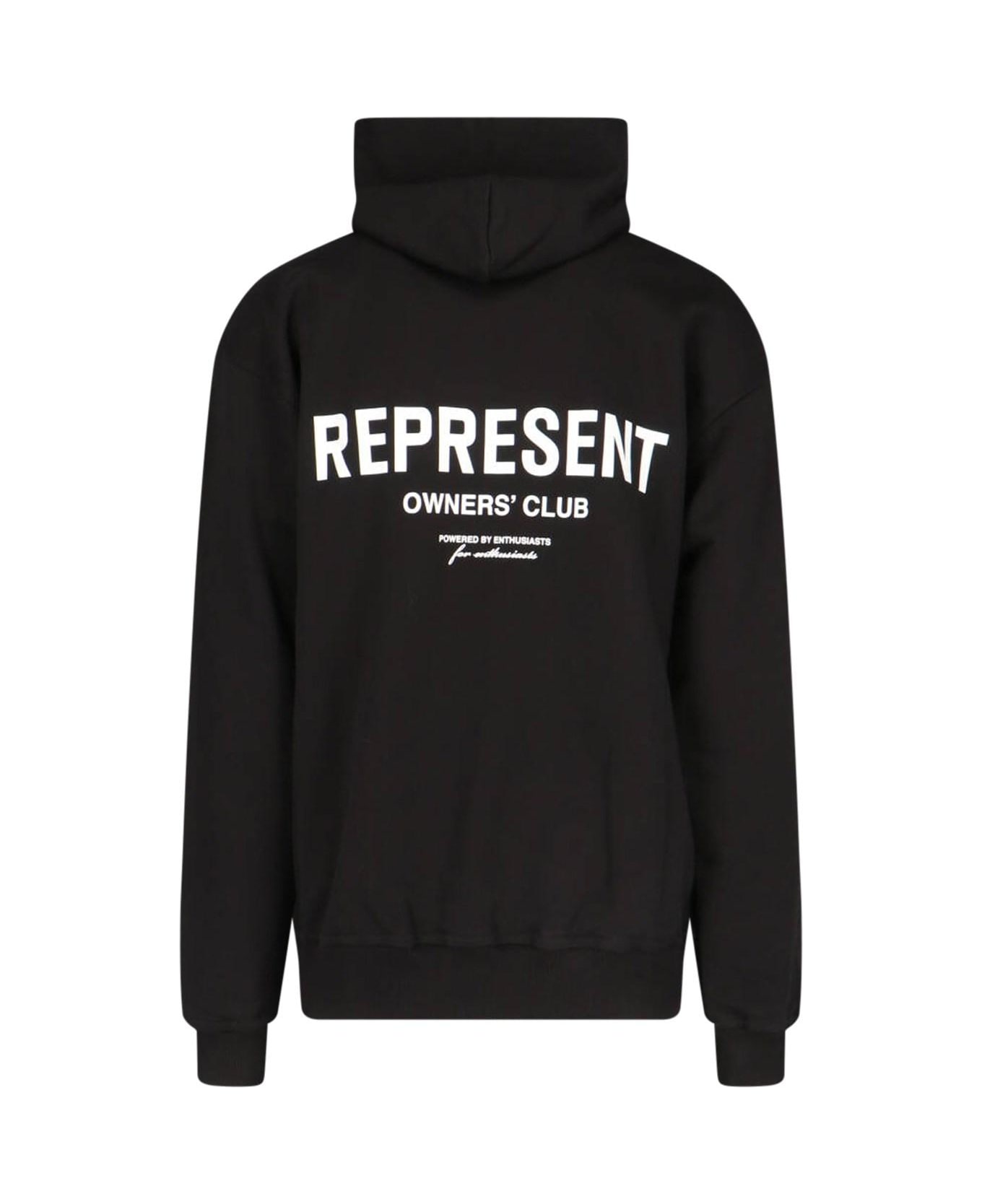 REPRESENT 'owners Club Hoodie' Sweatshirt - Black