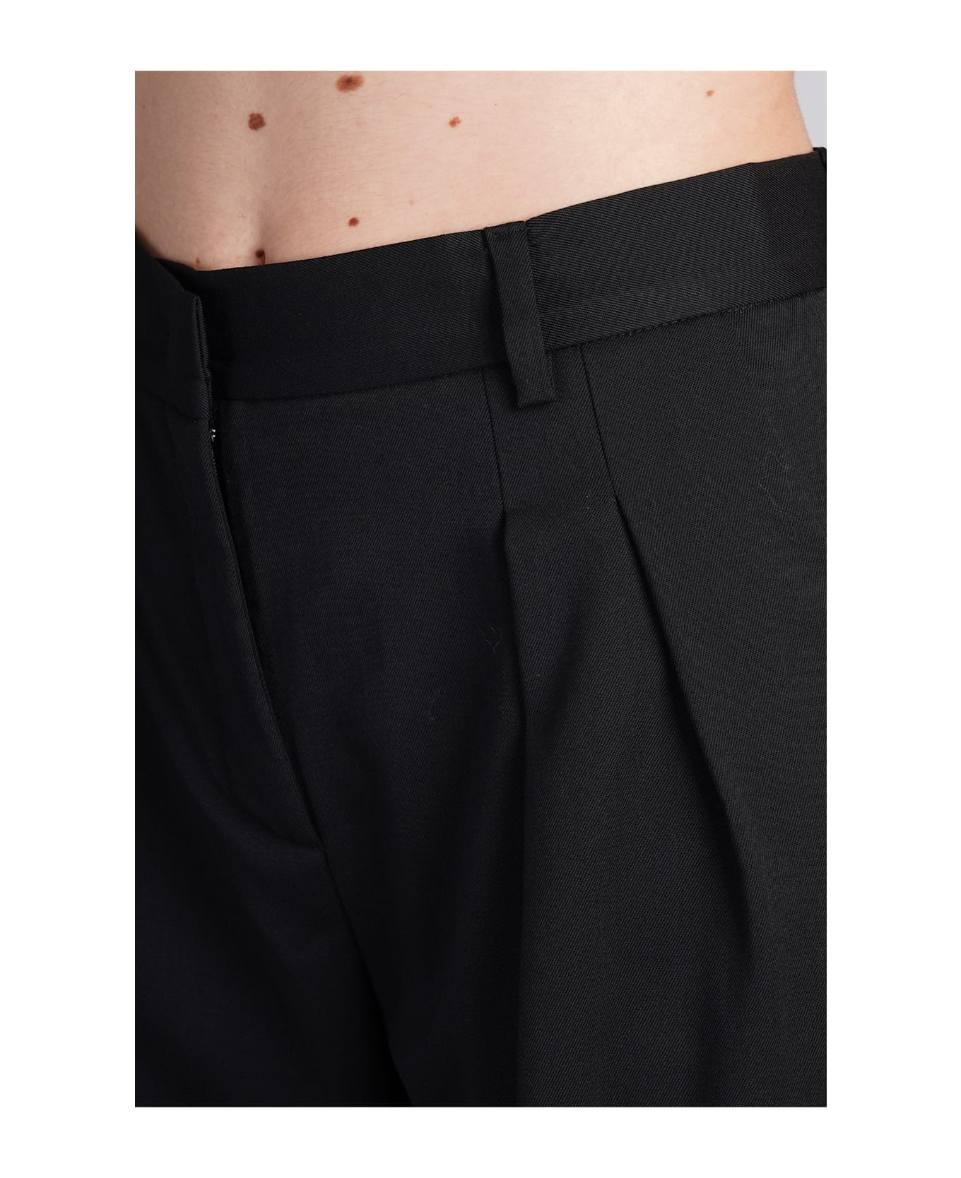 The Andamane Nathalie Pants In Black Polyester - black