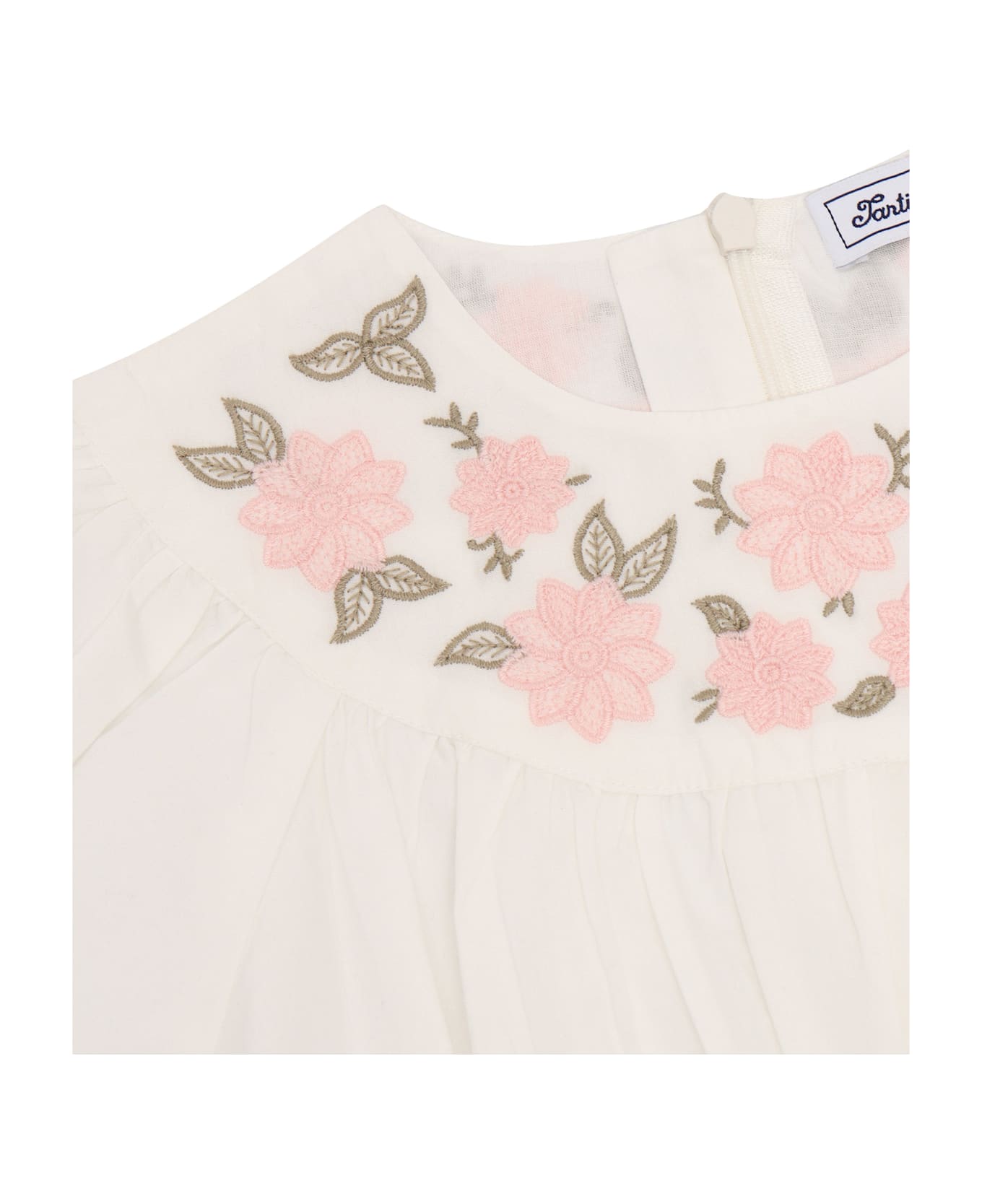 Tartine et Chocolat Dress - WHITE