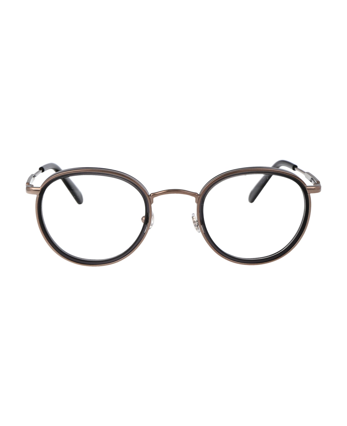Moncler Eyewear Ml5153 Glasses - 001 Nero Lucido アイウェア