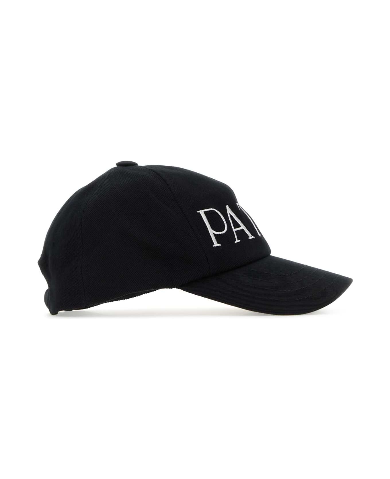 Patou Black Cotton Baseball Cap - 999B