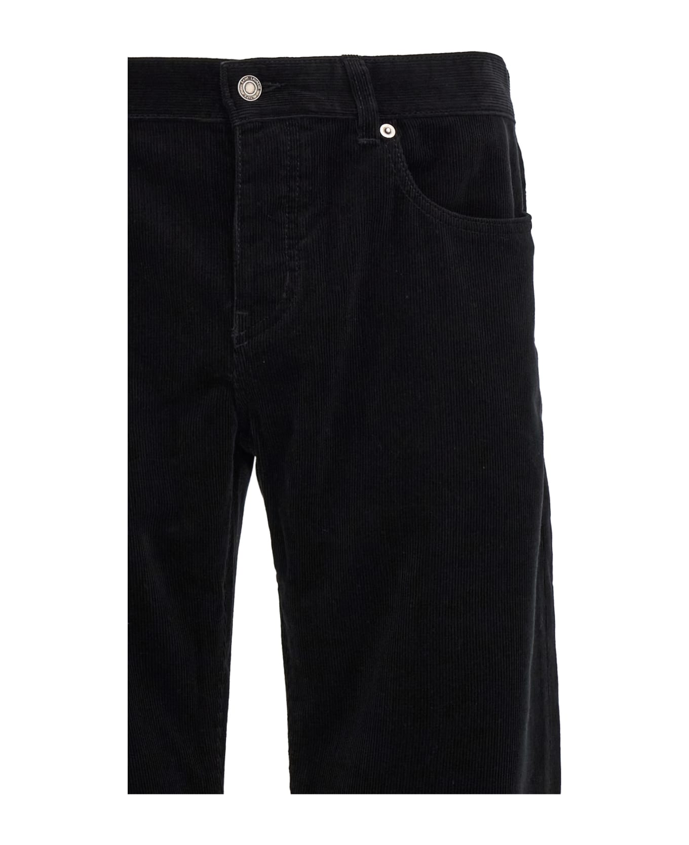 Saint Laurent Corduroy Trousers - Black  