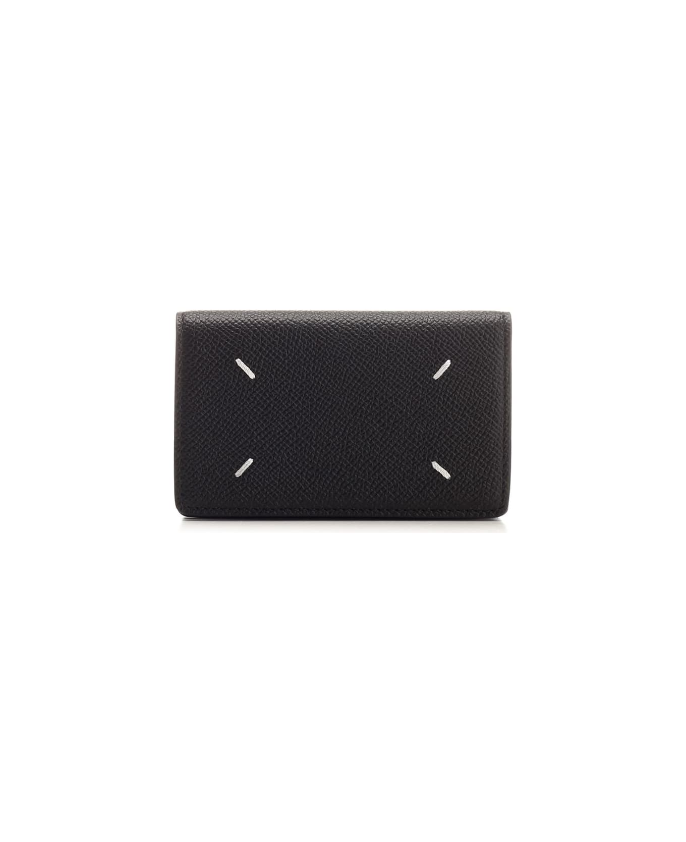 Maison Margiela Leather Card Holder - Black