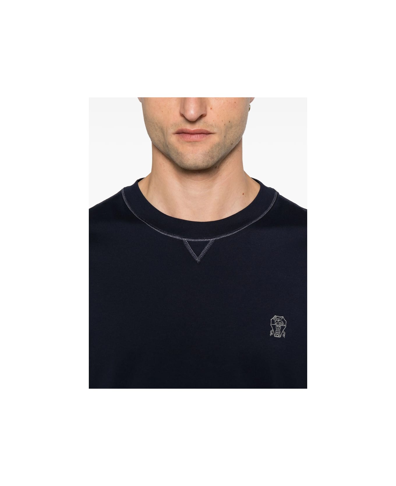 Brunello Cucinelli T-shirt - BLUE