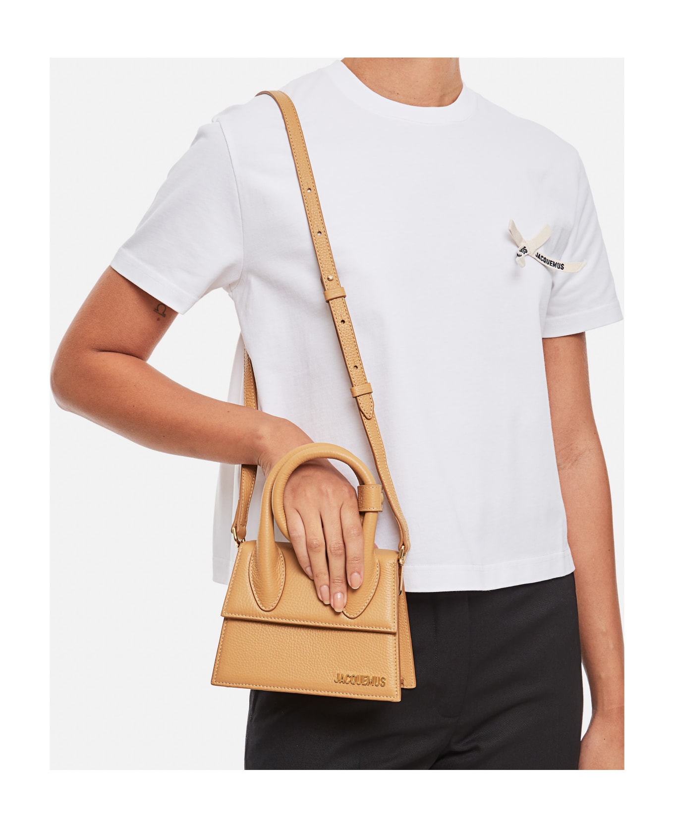 Jacquemus Le Chiquito Noeud Leather Shoulder Bag italist, ALWAYS LIKE