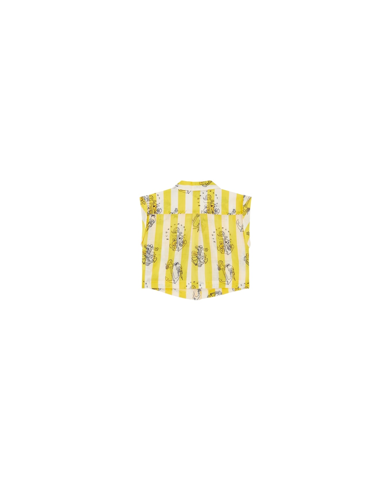 Zimmermann Camicia Con Stampa - Yellow
