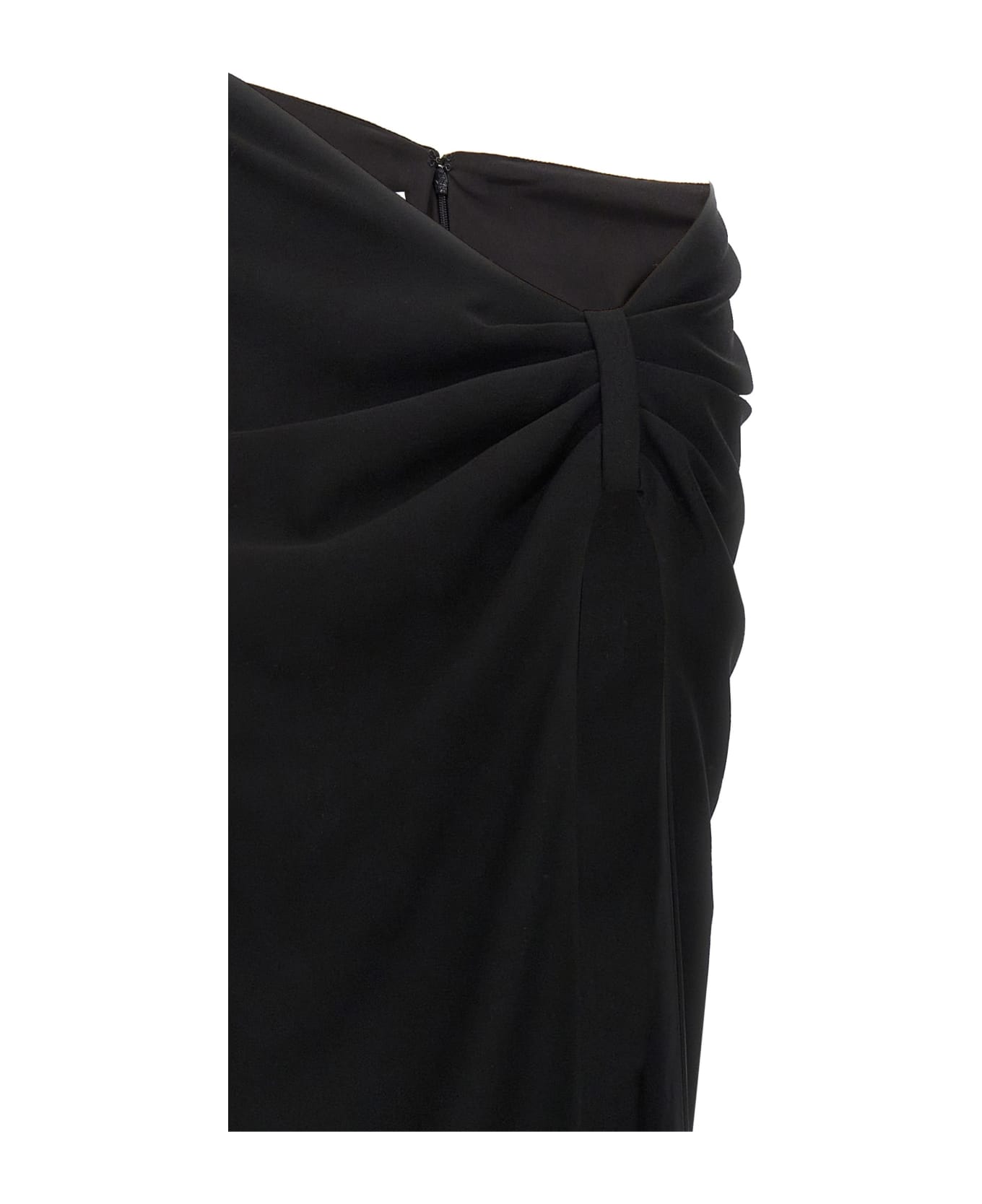 Monot 'torpedo' Long Skirt - Black   スカート