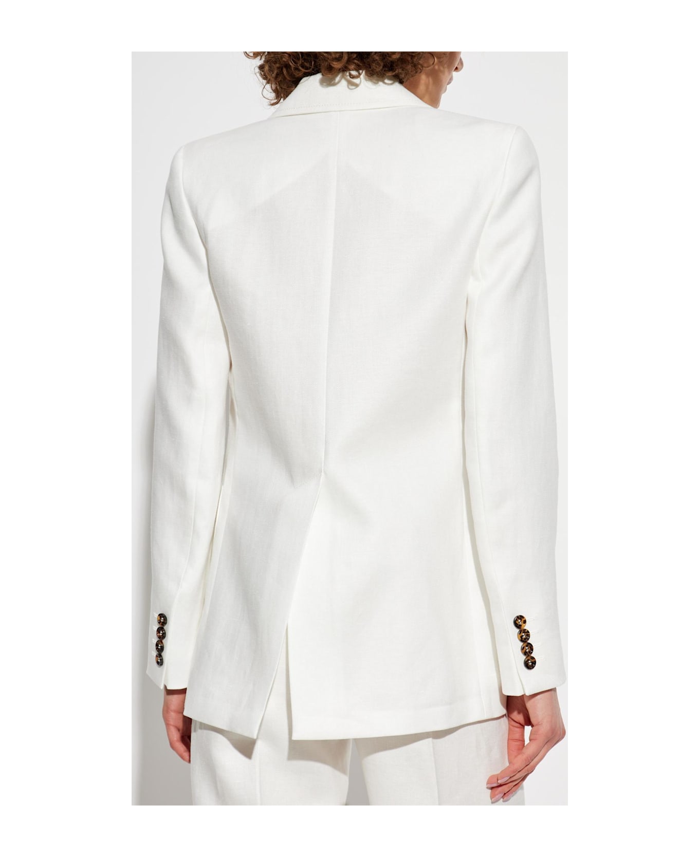 Max Mara Linen Blazer Guglia - White