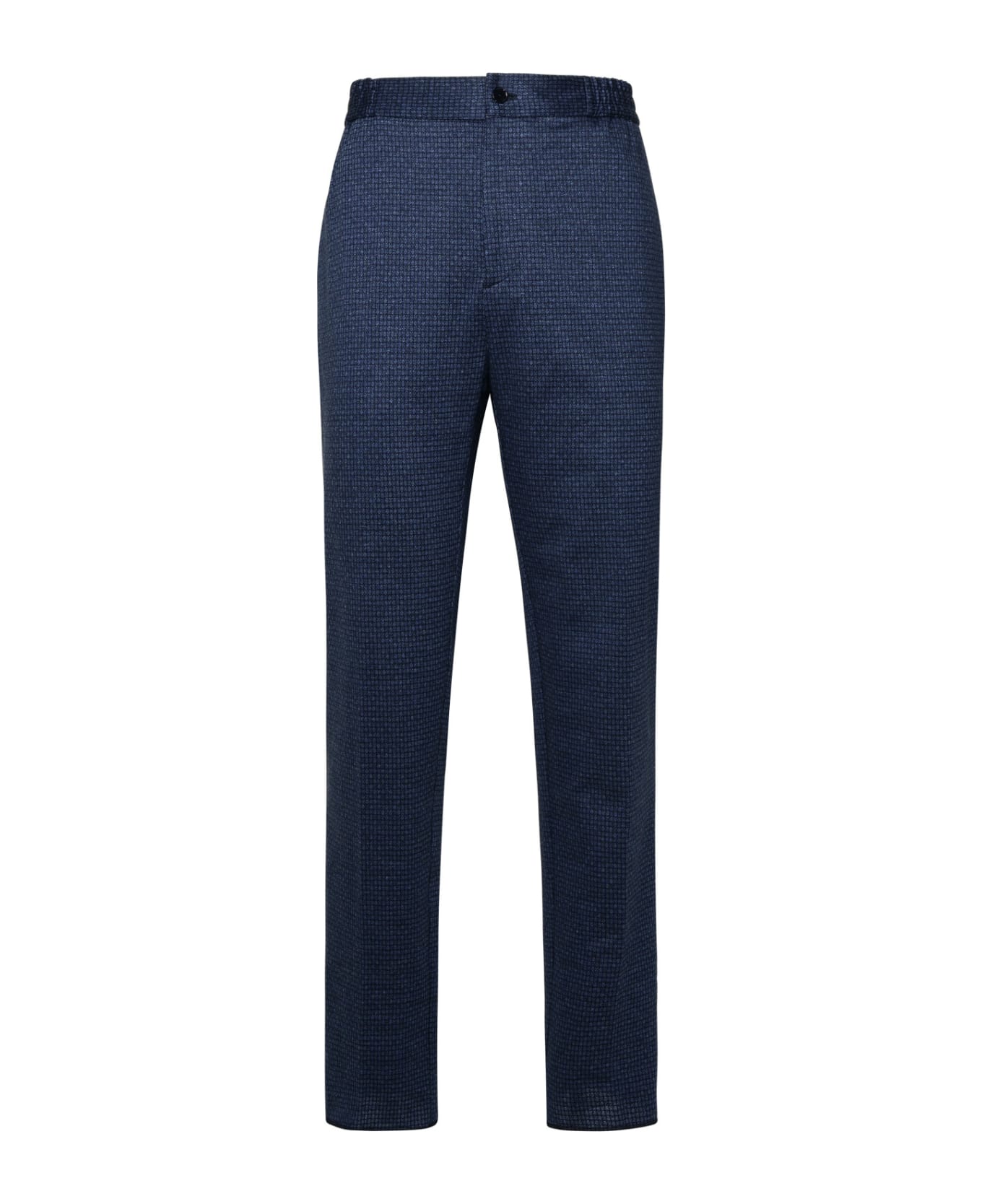 Etro Blue Cotton Pants - Blue