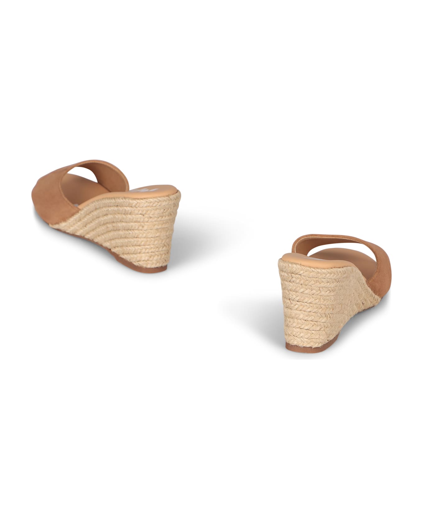 Manebi Hamptons Suede Espadrilles - Beige