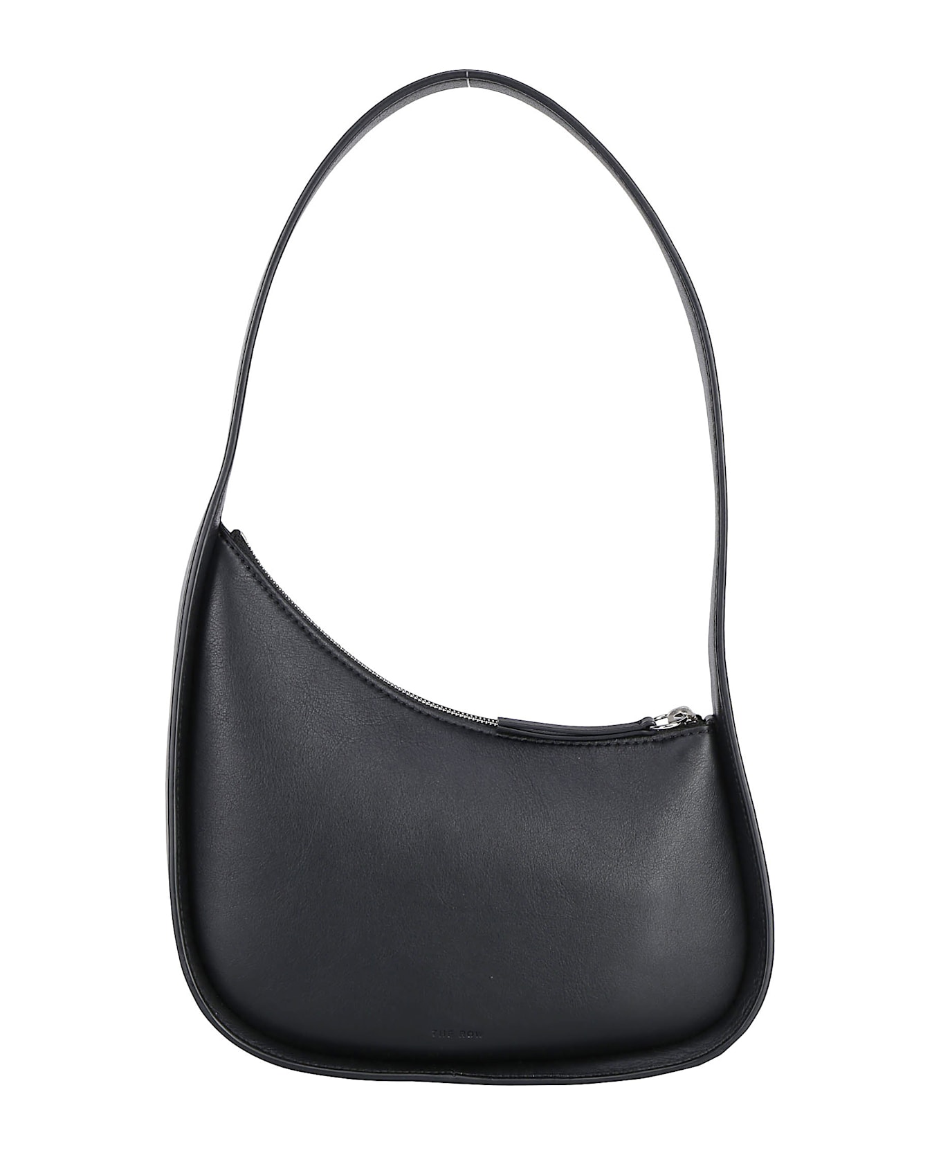 The Row Half Moon Leather Shoulder Bag