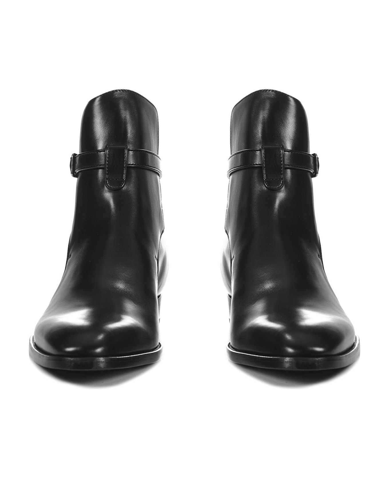 Saint Laurent Wyatt 30 Jodhpur Boots - Nero