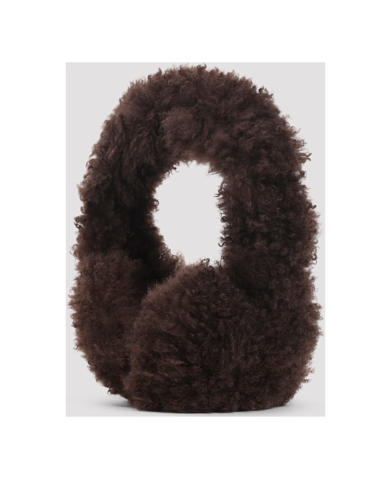 Yves Salomon Lamb Earmuffs - Mocha