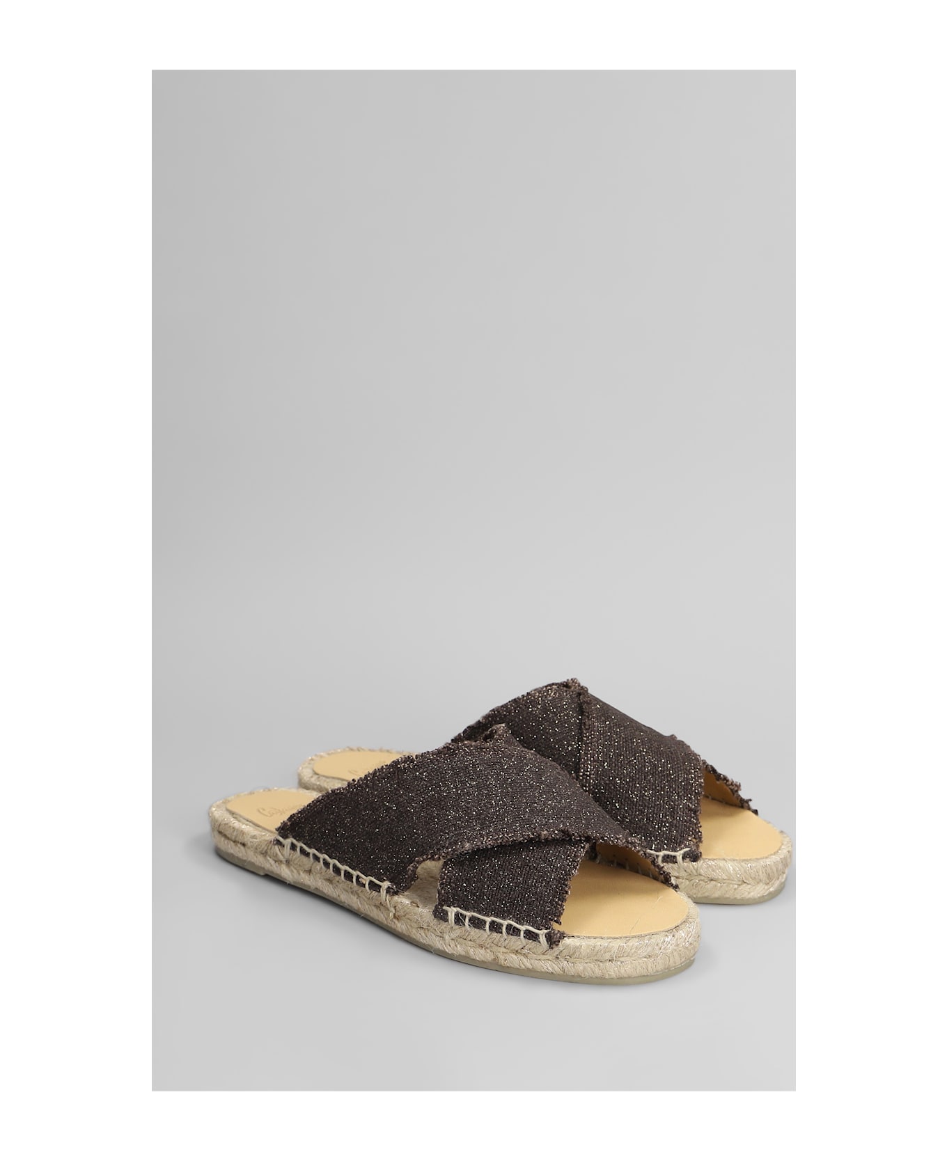 Castañer Palmera-032 Flats In Brown Canvas - brown