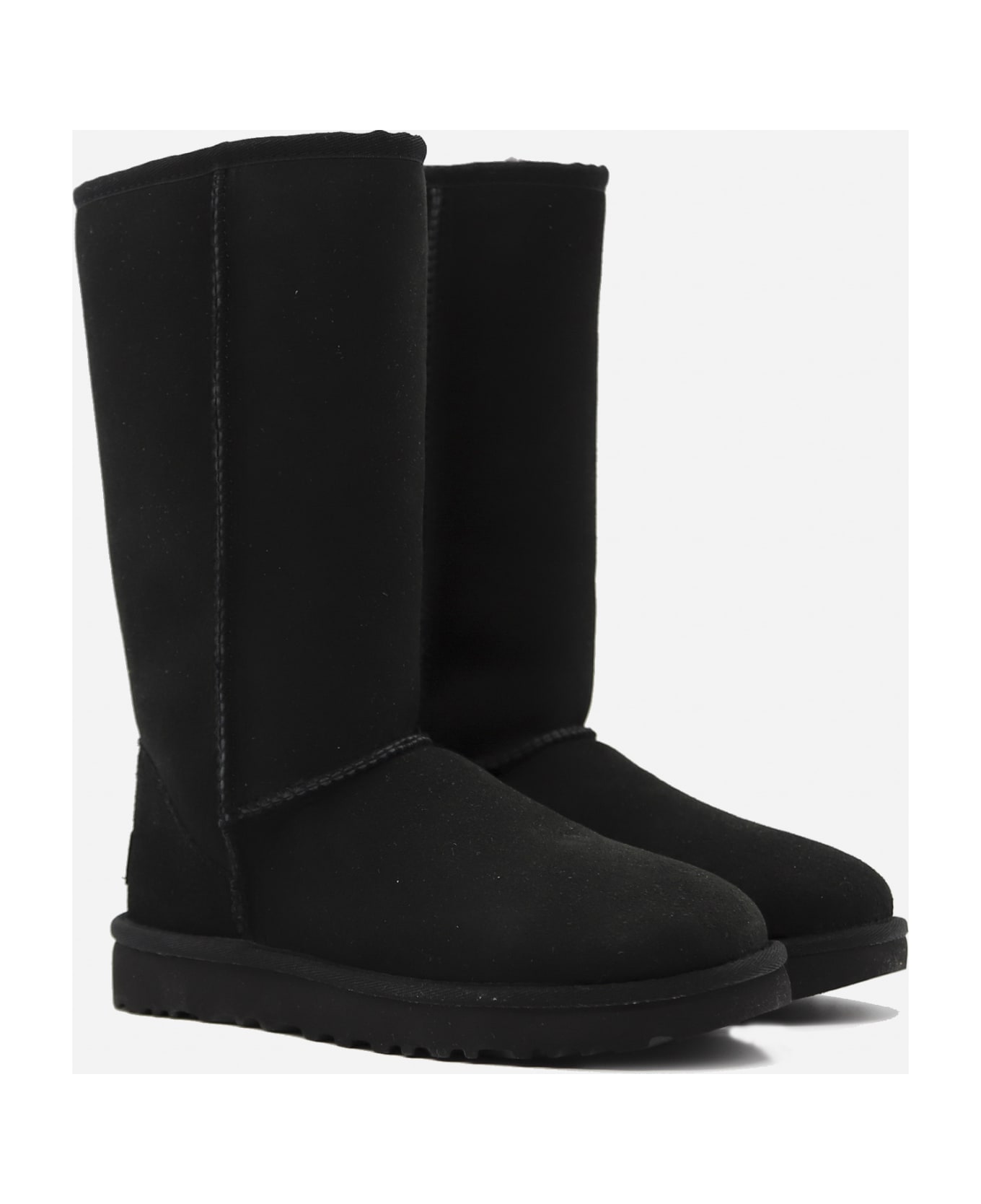 UGG Classic Tall Ii Boots In Suede - Black