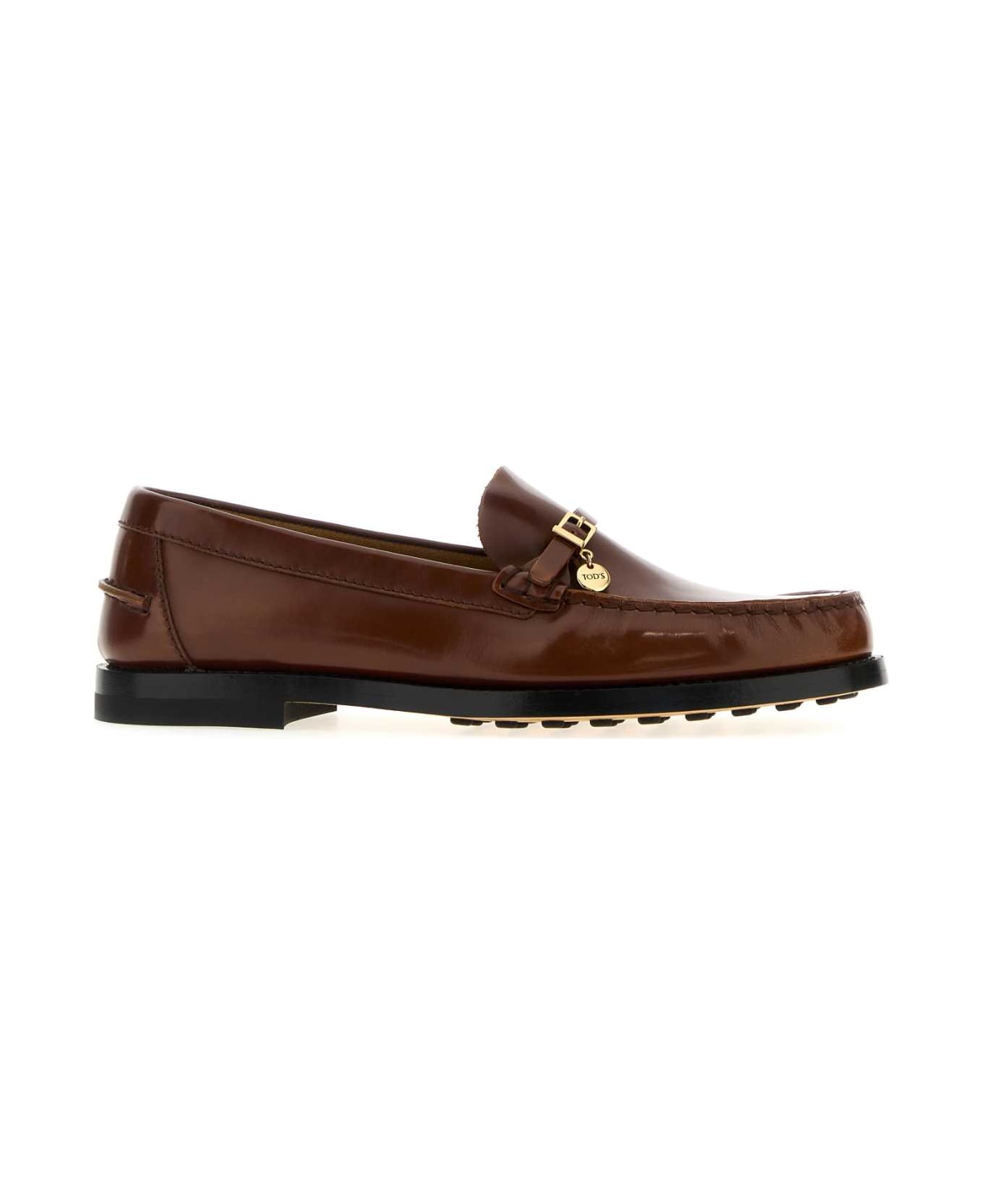 Tod
s Caramel Leather Loafers - S003
