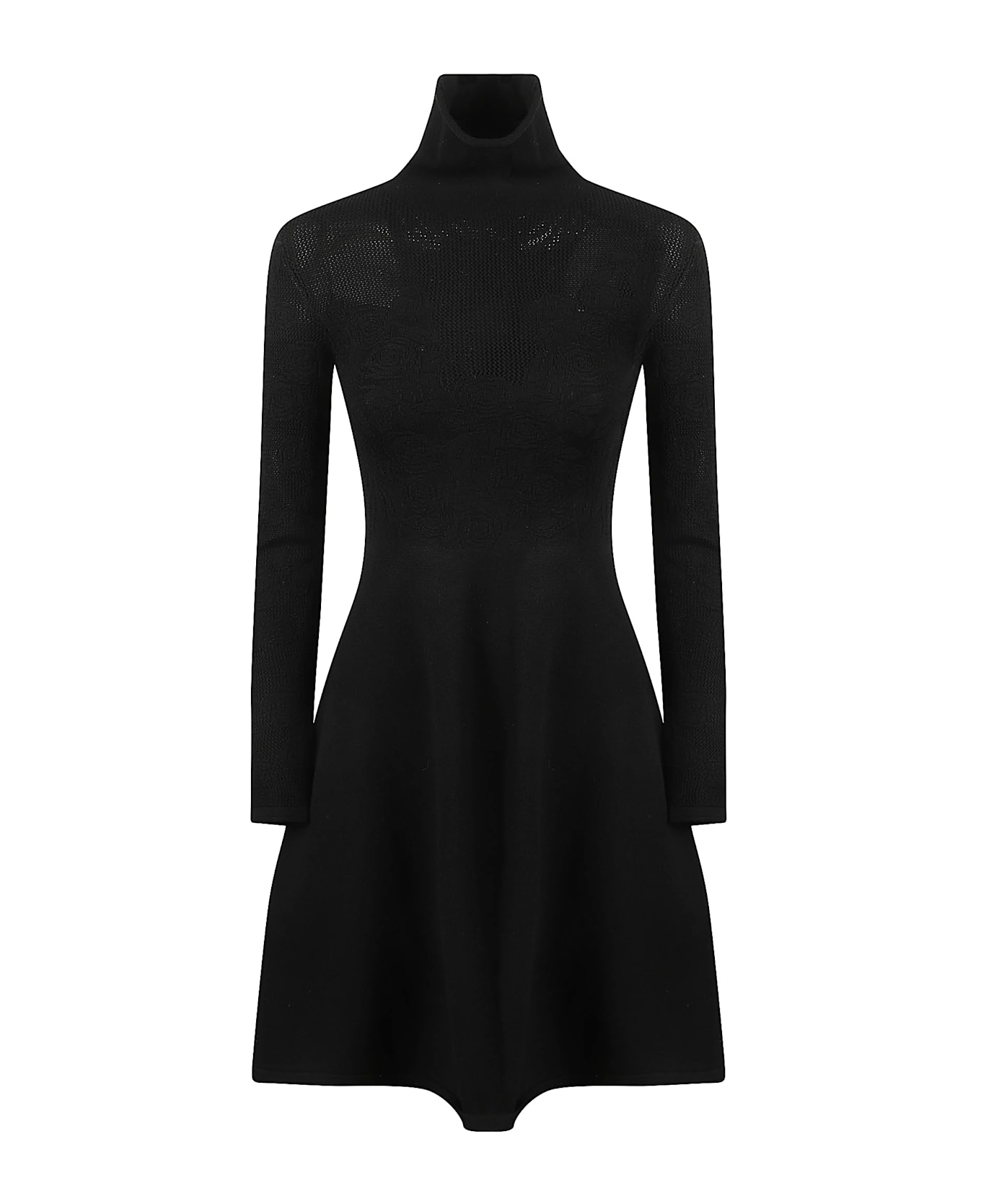 Blugirl High Neck Dress - Black