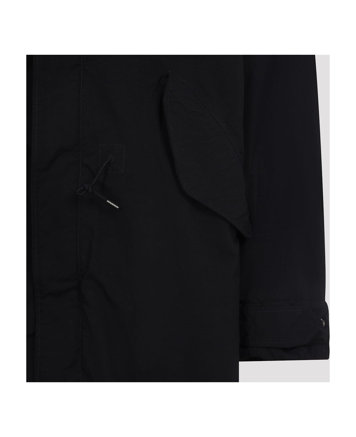 C.P. Company Outerwear Long Jacket - Black