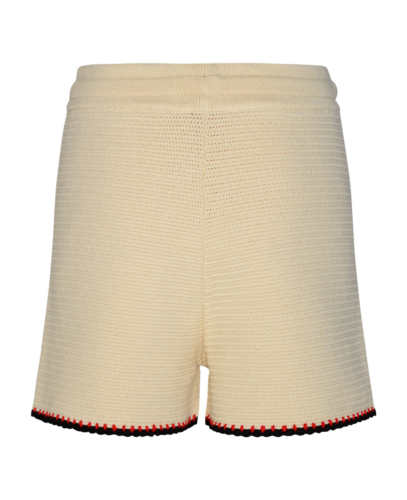 Jil Sander Cream Cotton Shorts - Cream ショートパンツ