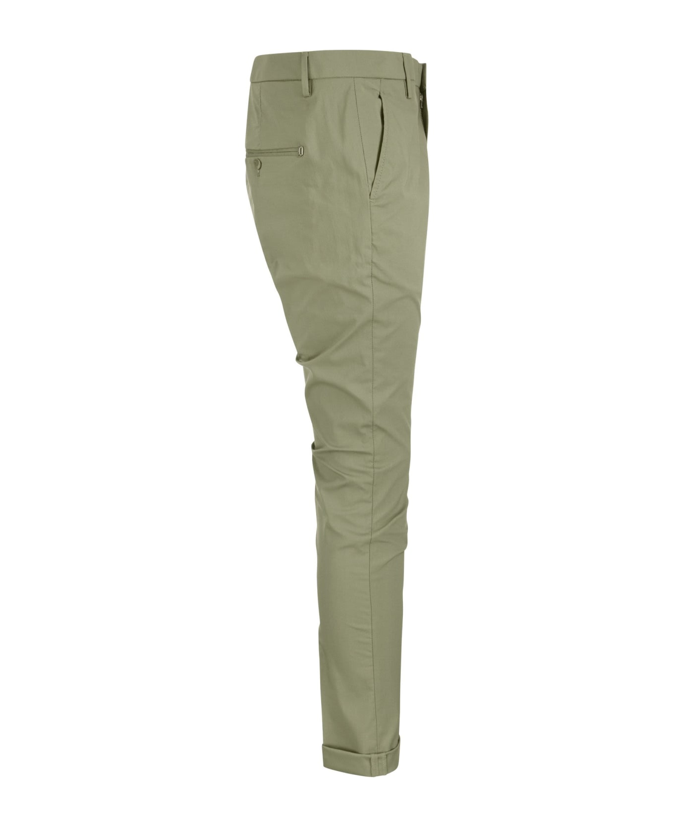 Dondup Gaubert - Slim-fit Trousers - Military Green
