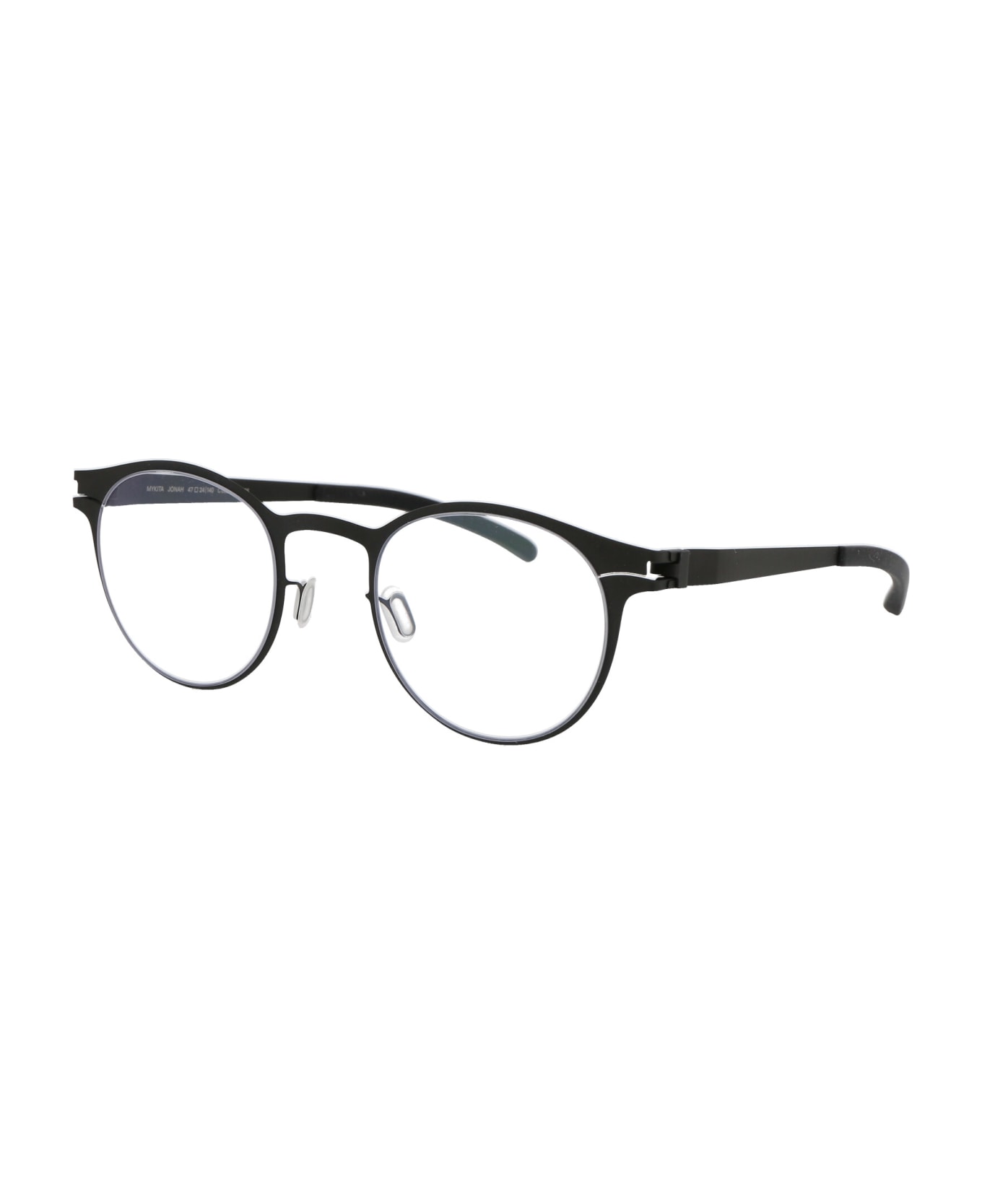 Mykita Jonah Glasses - 002 BLACK Clear アイウェア