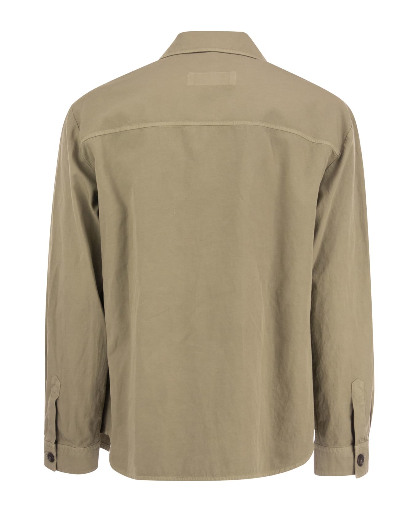 Fay Lightweight Shirt-cut Jacket - Nocciola chiaro
