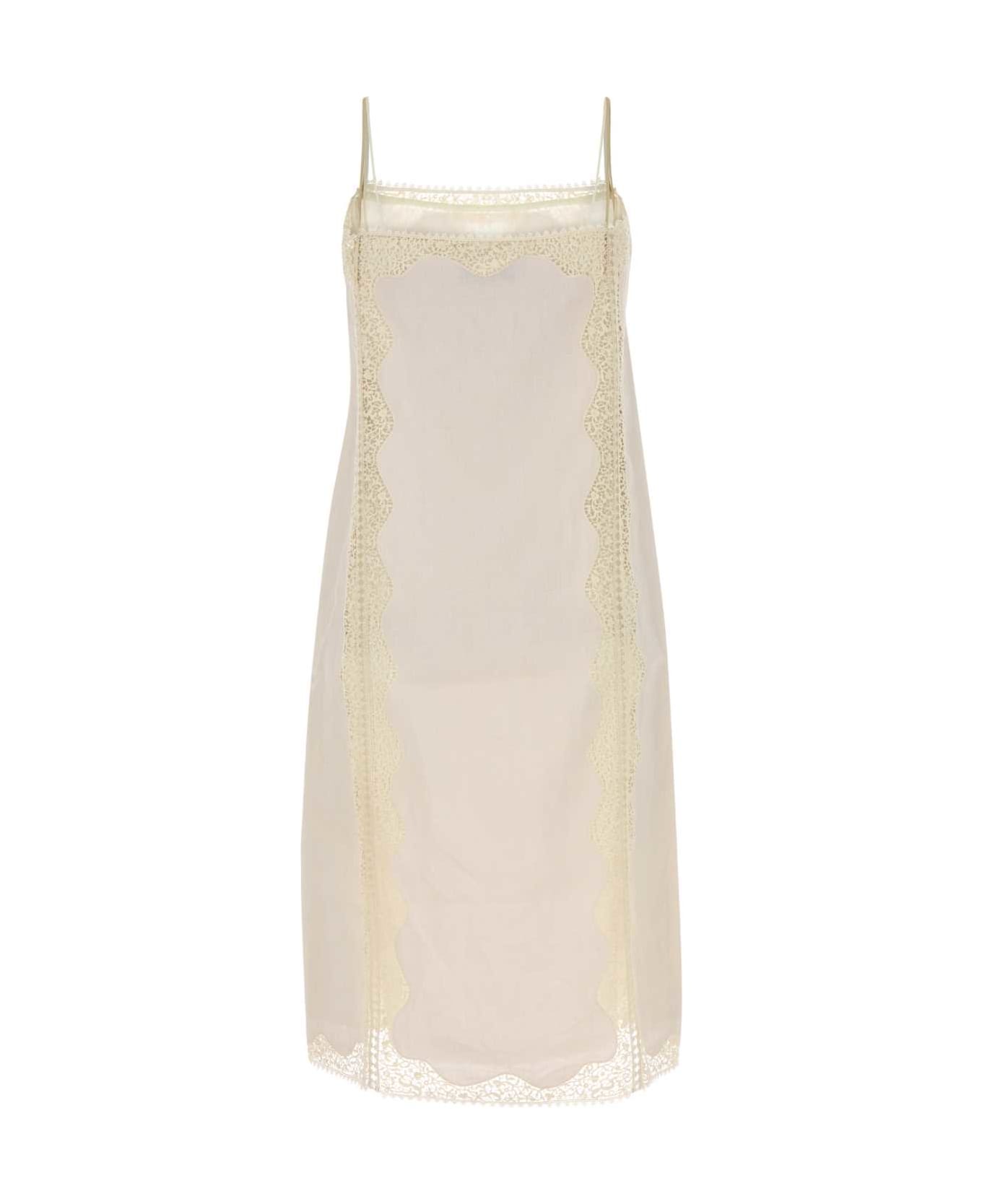 Prada Ivory Linen Dress - SABBIA
