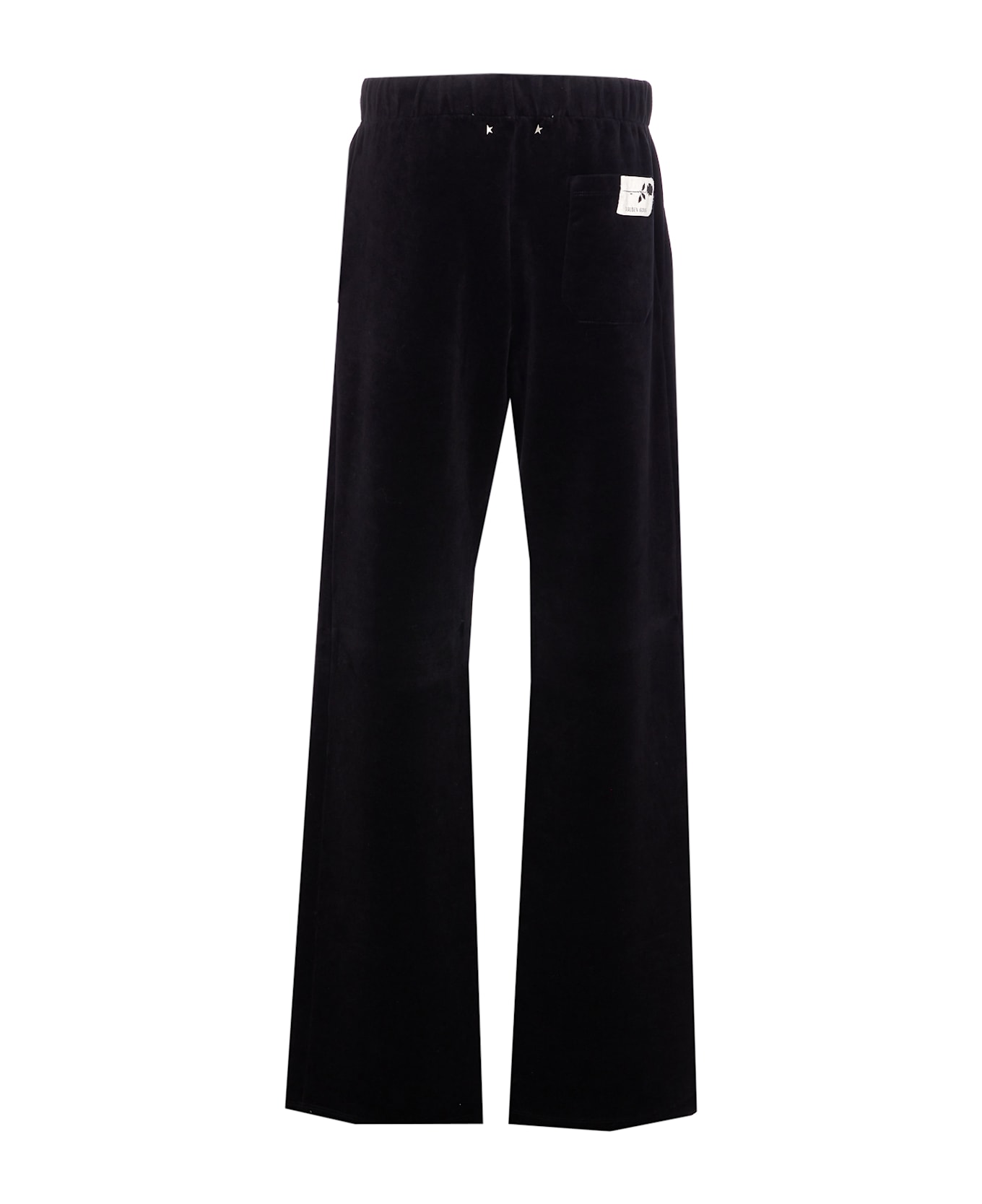 Golden Goose Velvet Pants - BLACK ボトムス