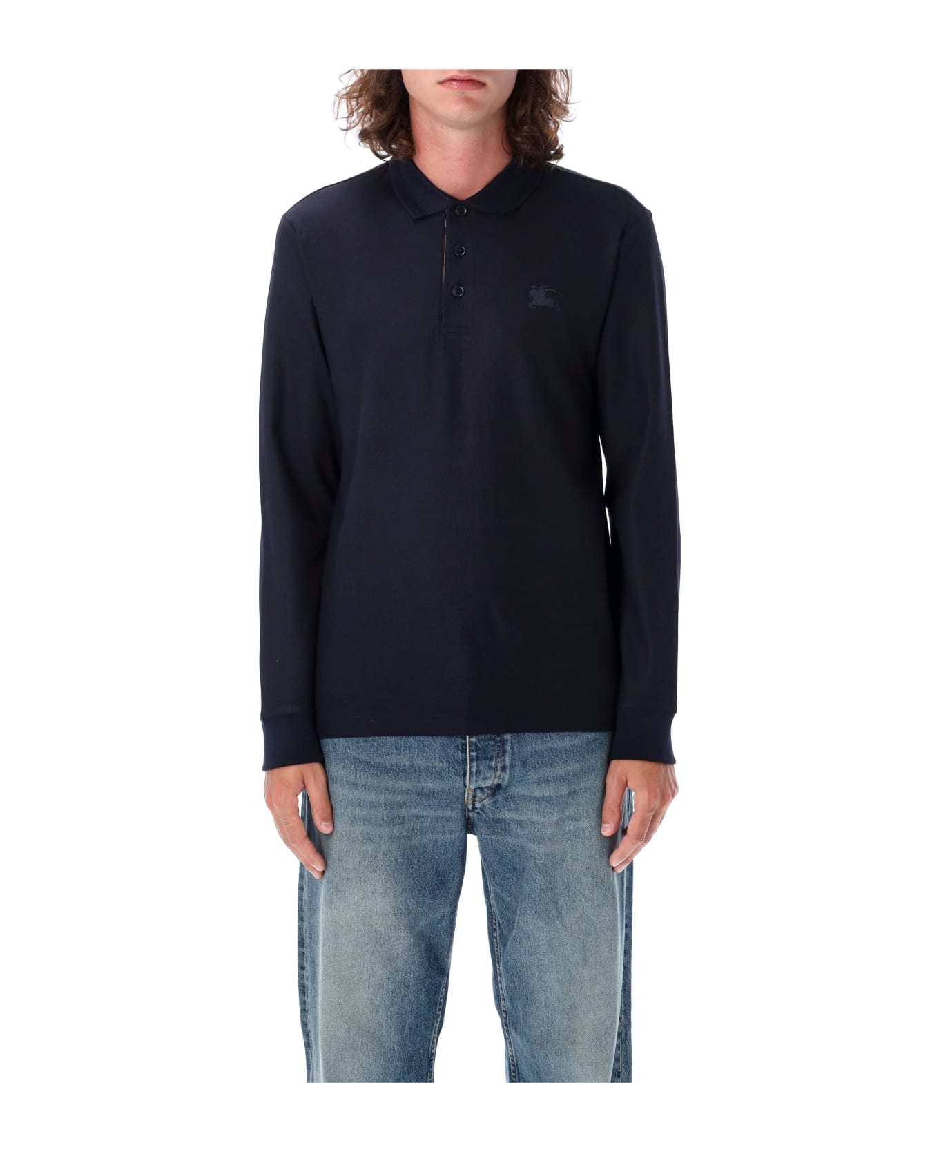 Burberry London Eddie Polo Shirt - COAL BLUE