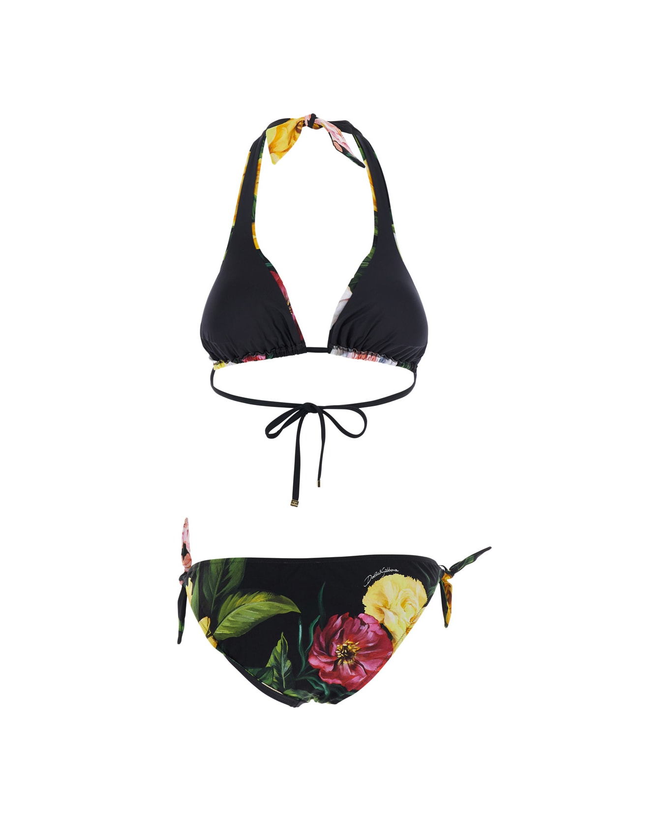 Dolce 
Gabbana Peonia Bikini - Multicolor