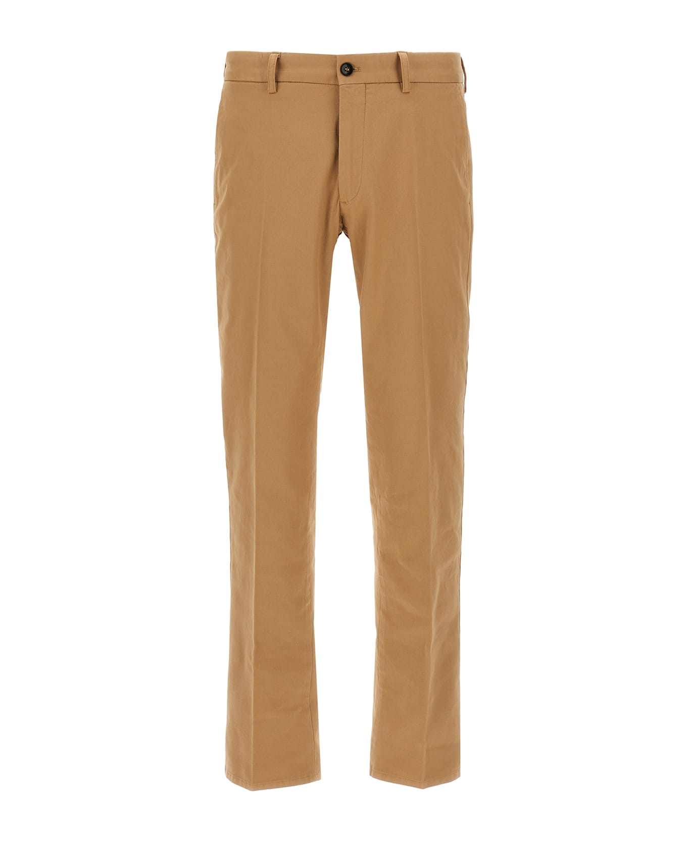 Incotex Cotton Trousers - Brown