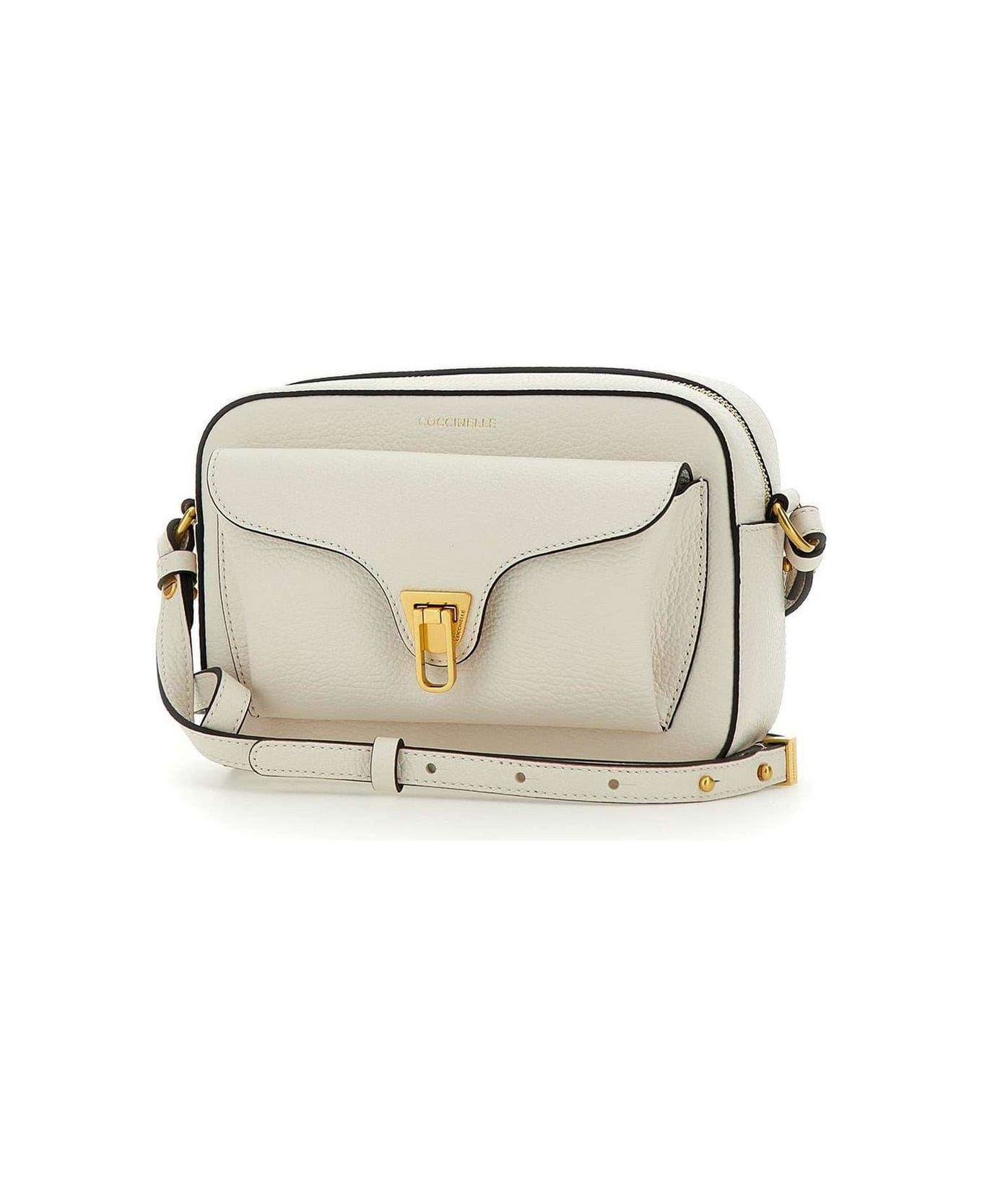 Coccinelle Beat Soft Small Crossbody Bag - Blanco