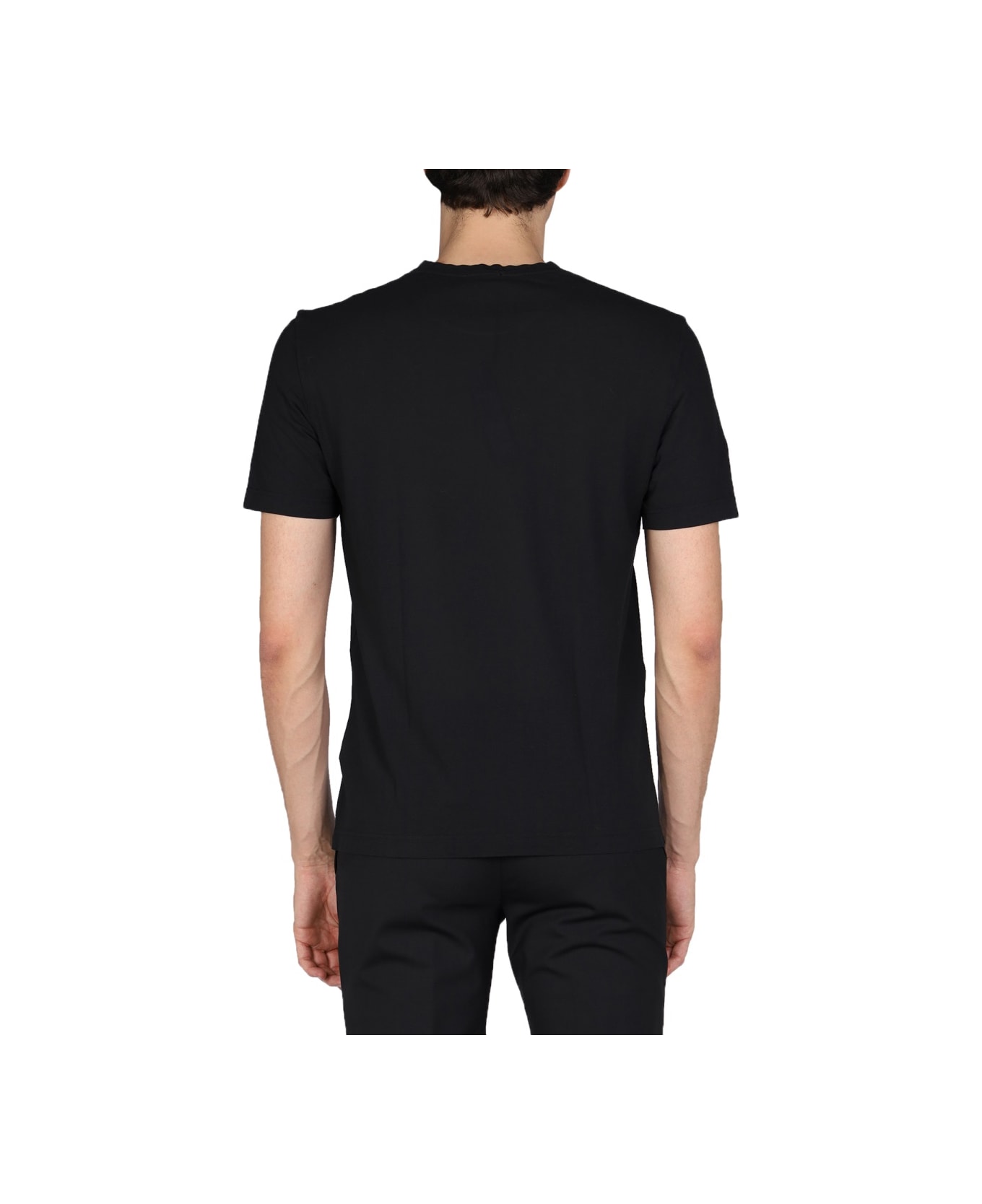 Drumohr Logo T-shirt - BLACK
