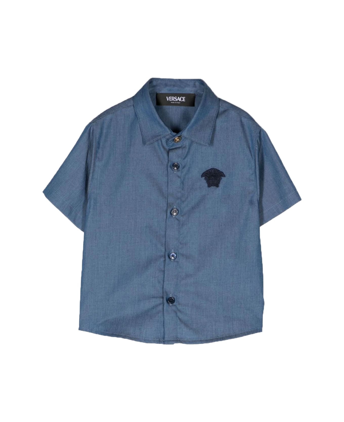 Versace Cotton Shirt - Blue