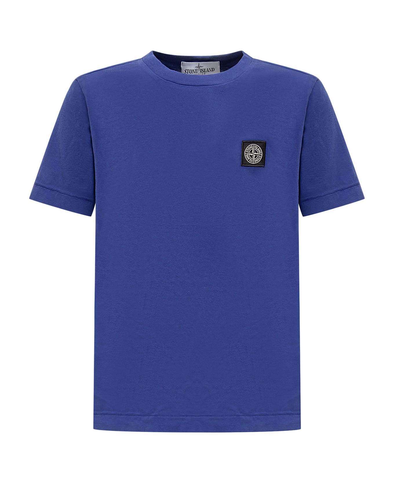 Stone Island Junior T-shirt - BRIGHT BLUE