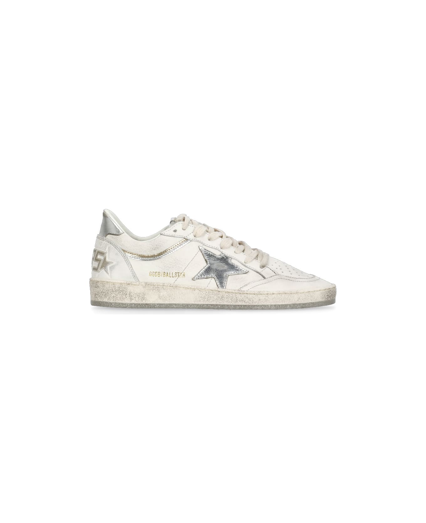 Golden Goose Ball Star Nappa Sneakers - White