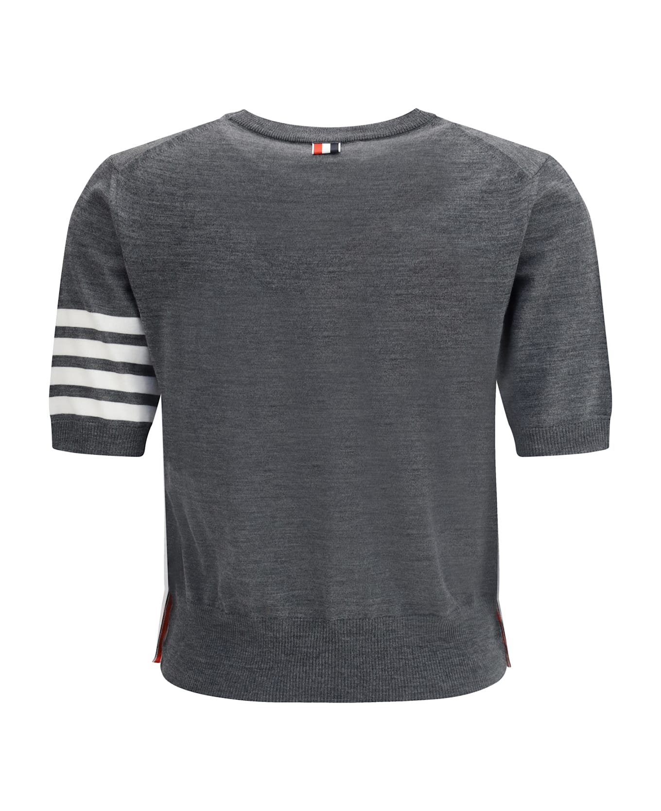 Thom Browne Knit T-shirt - Med Grey