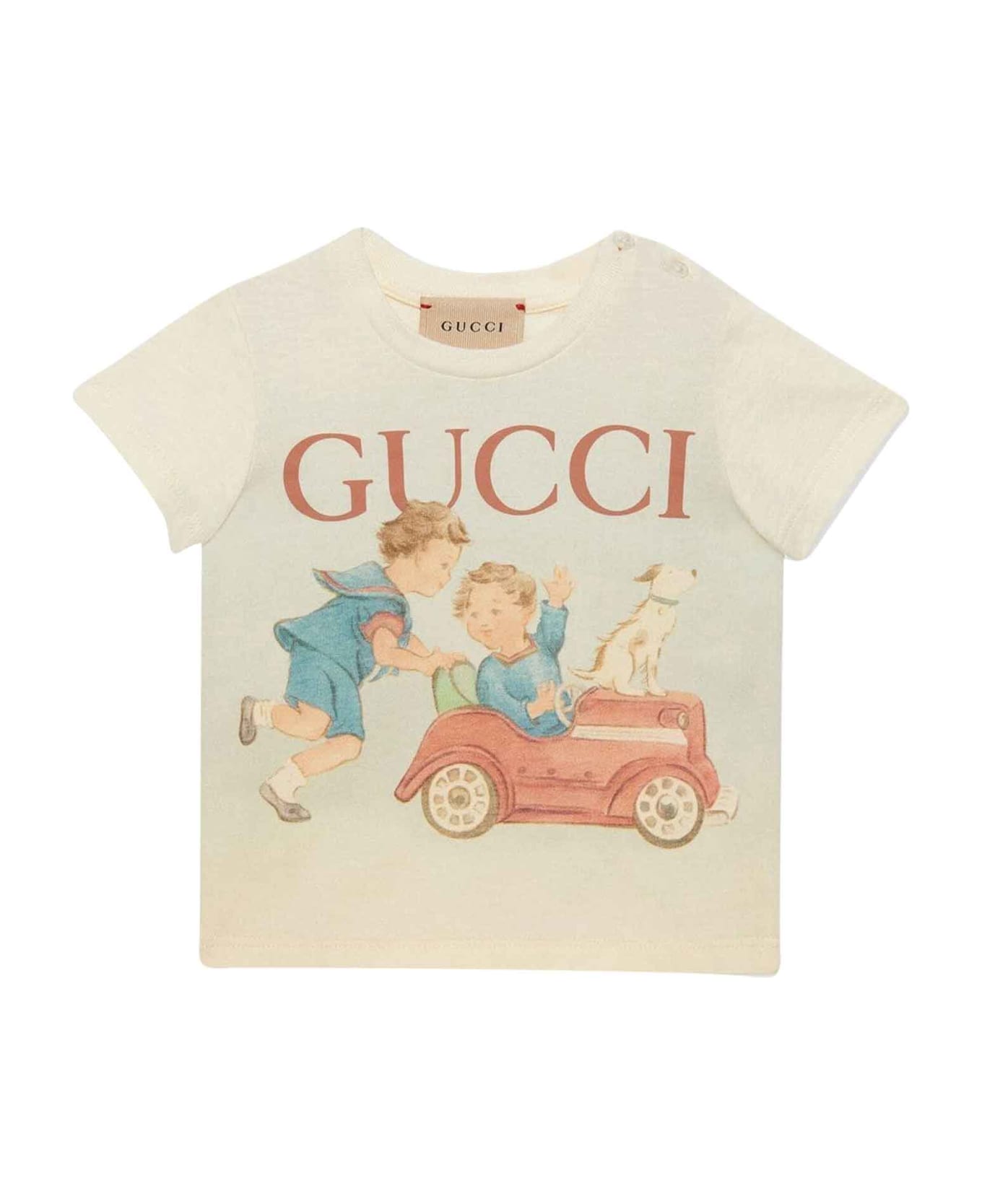 Gucci Beige T-shirt Baby Boy - Beige