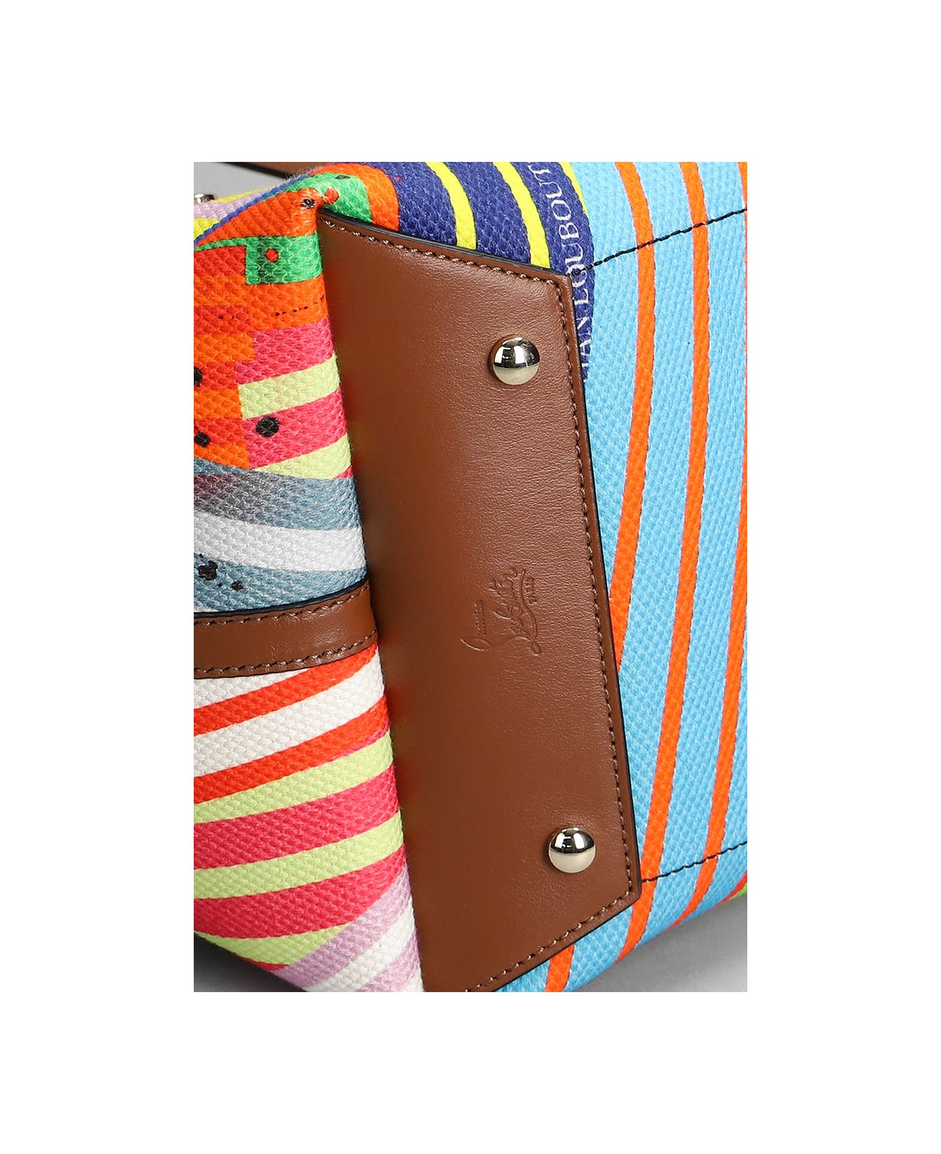 Christian Louboutin Tote In Multicolor Cotton - multicolor