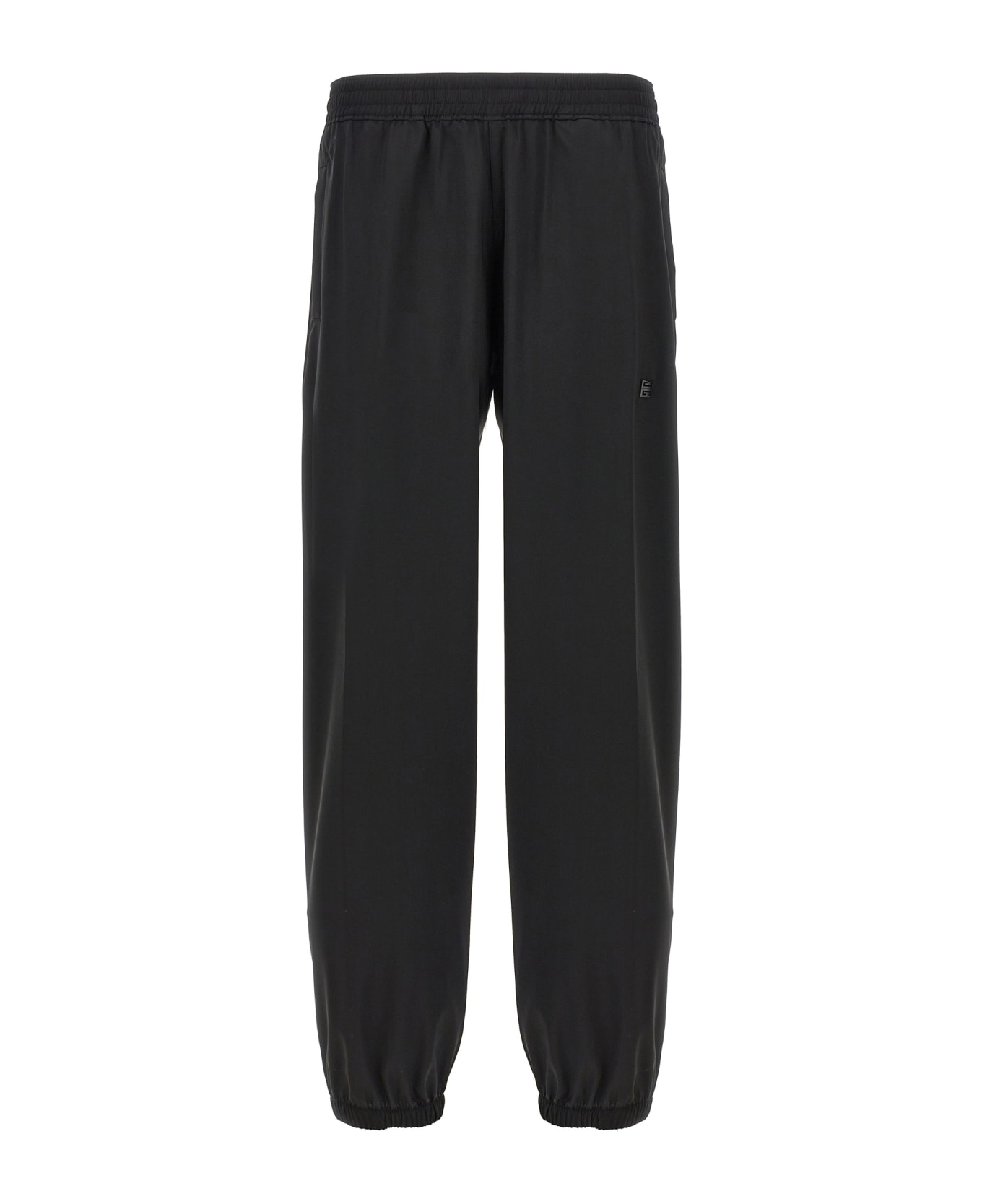 Givenchy Logo Placcetta Pants - Black