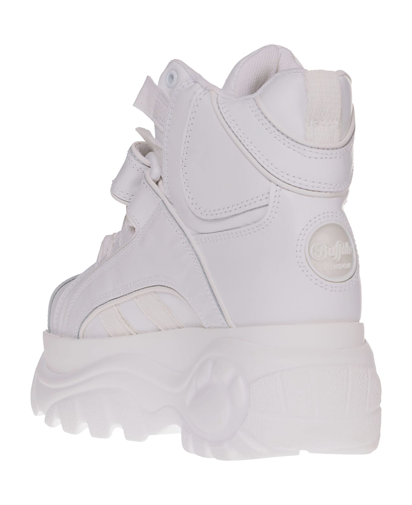 Buffalo Platform Sneaker Boots - Blanco Soft