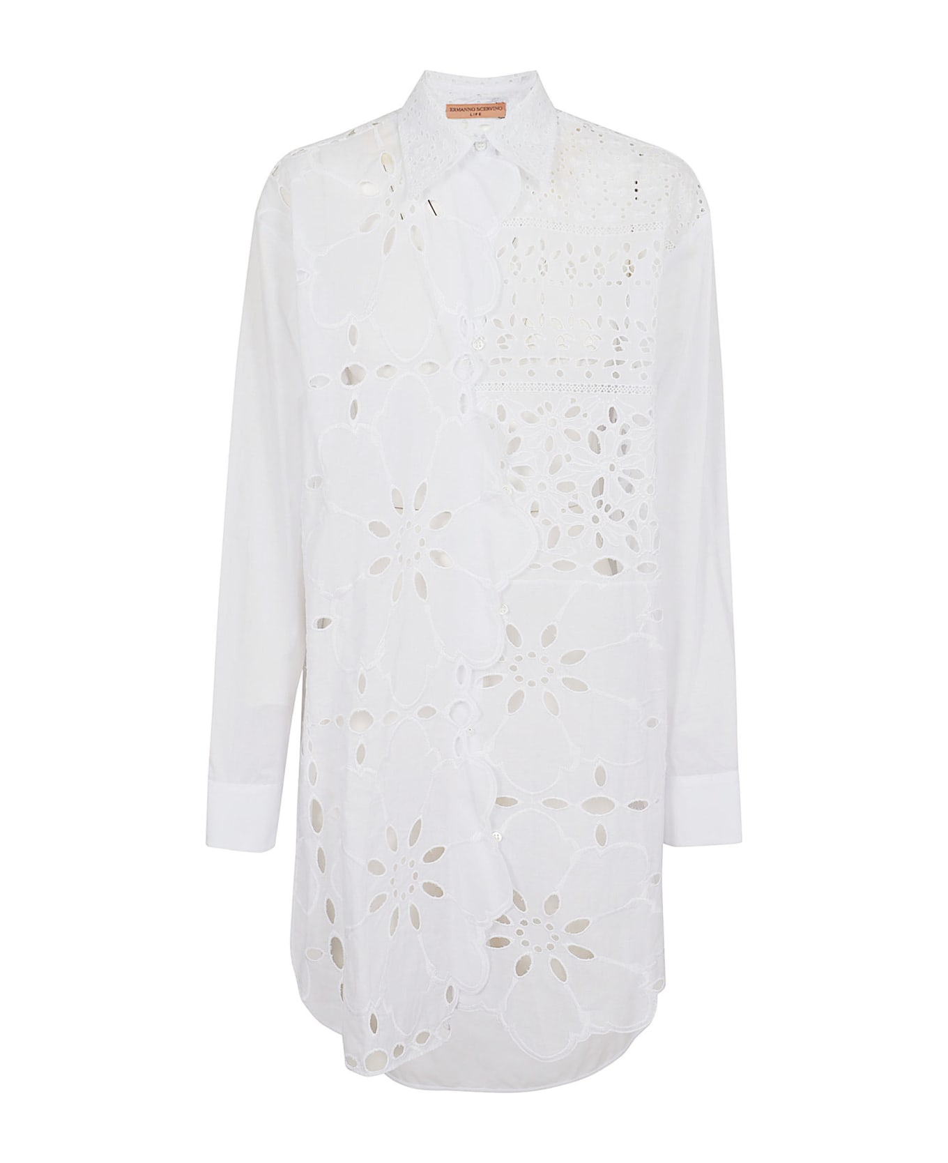 Ermanno Scervino Shirt Over - Bright White