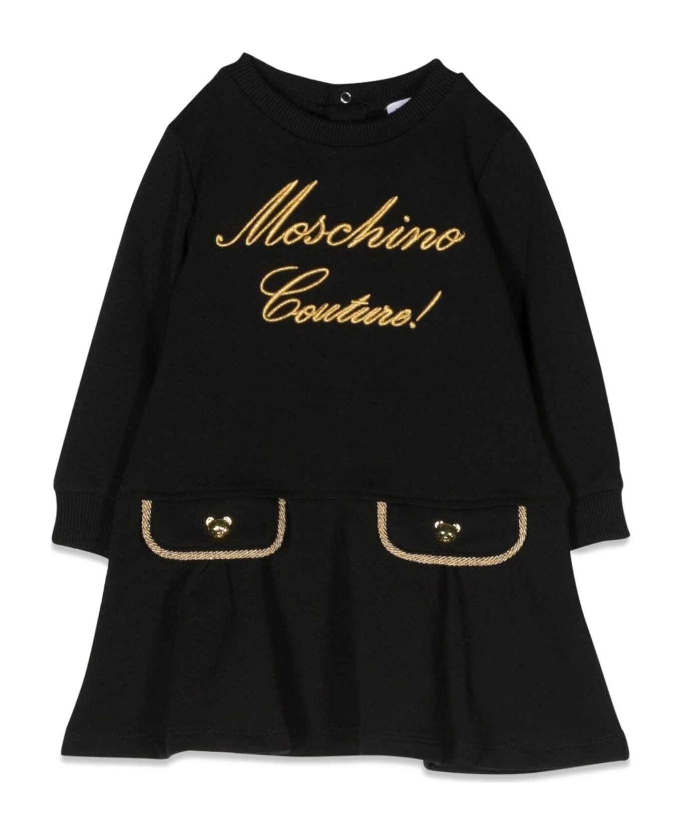 Moschino M/l Logo Dress - NERO