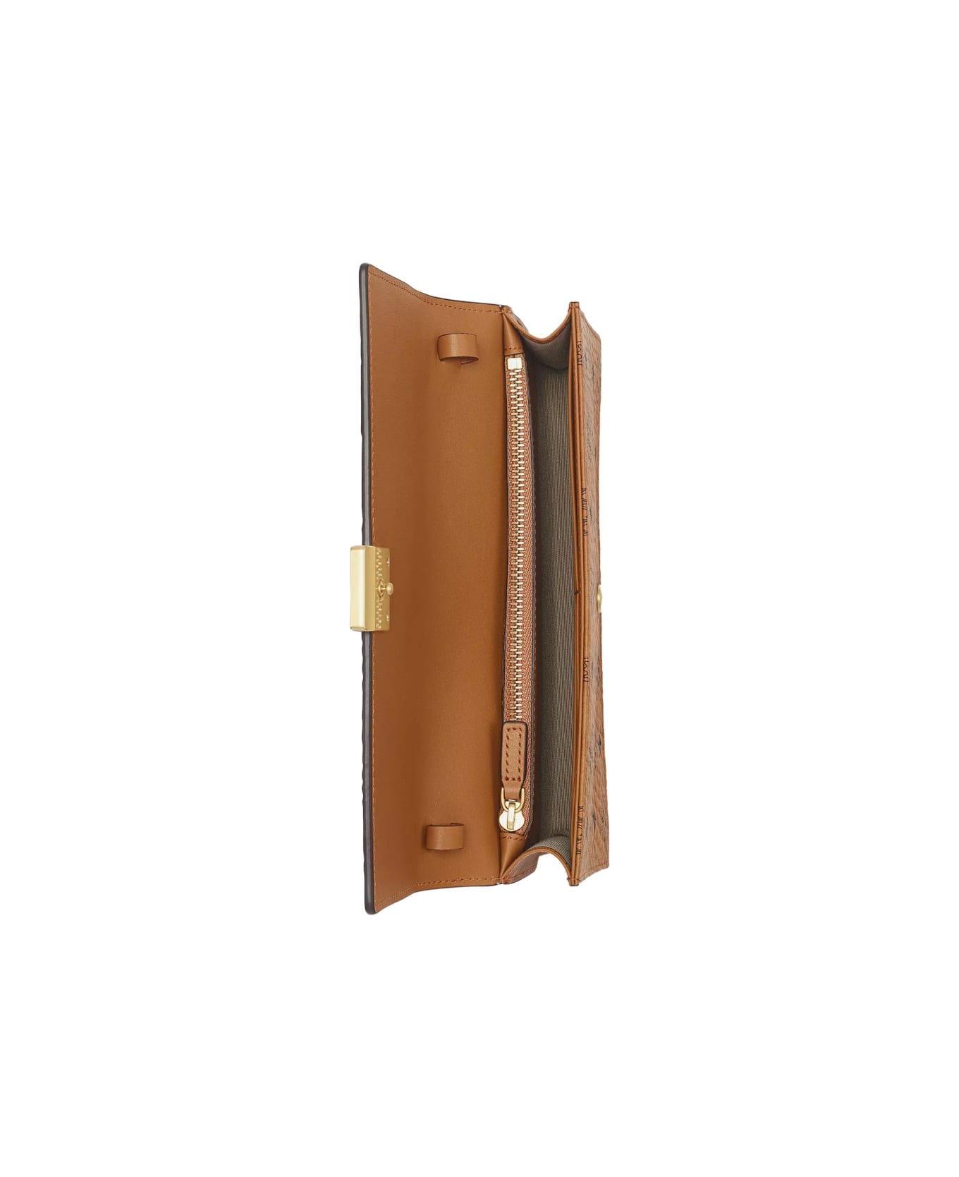 MCM "aren" Wallet With Shoulder Strap - BUFF